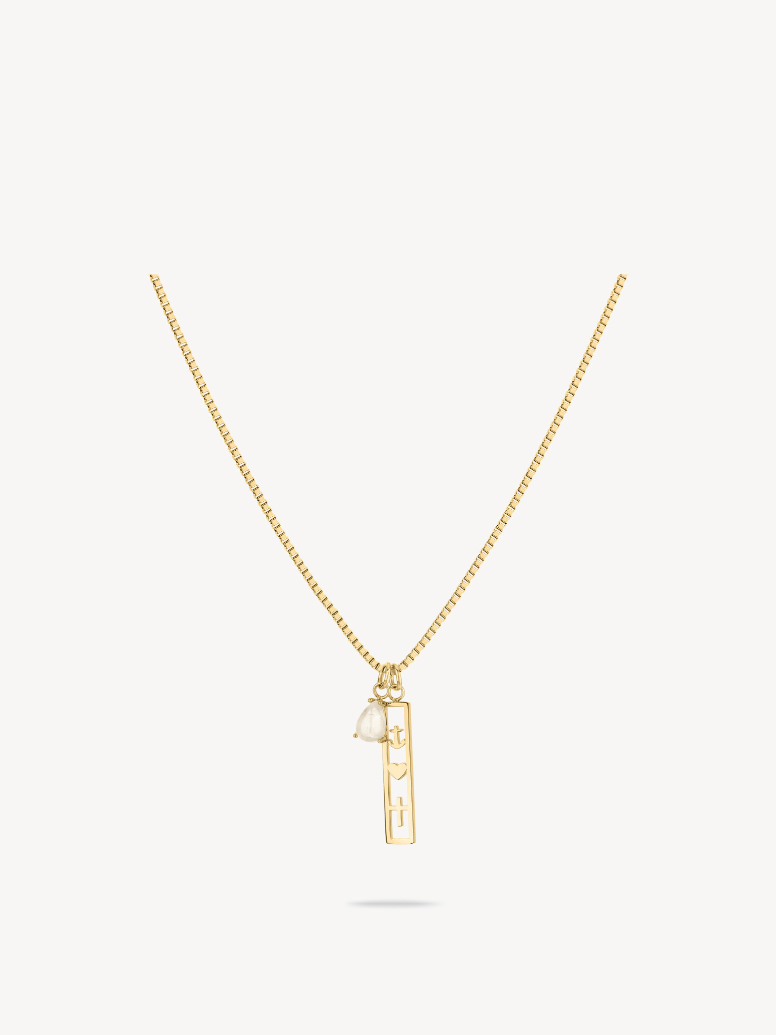 Řetízky zlato - 45cm