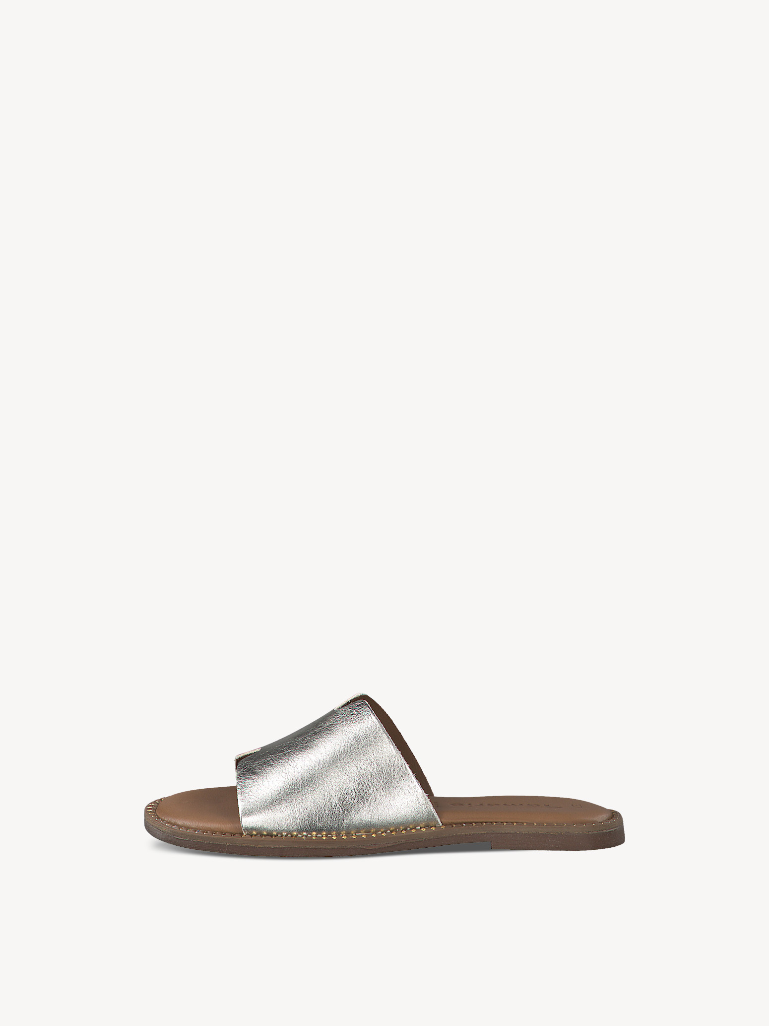 Leather Mule - gold