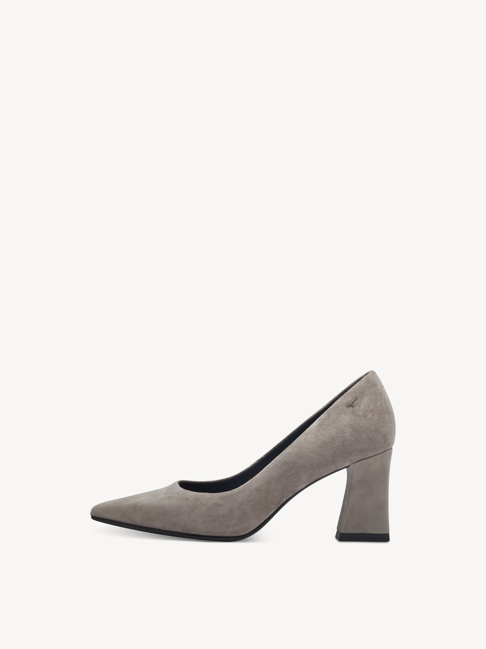 Leather Pumps - grey