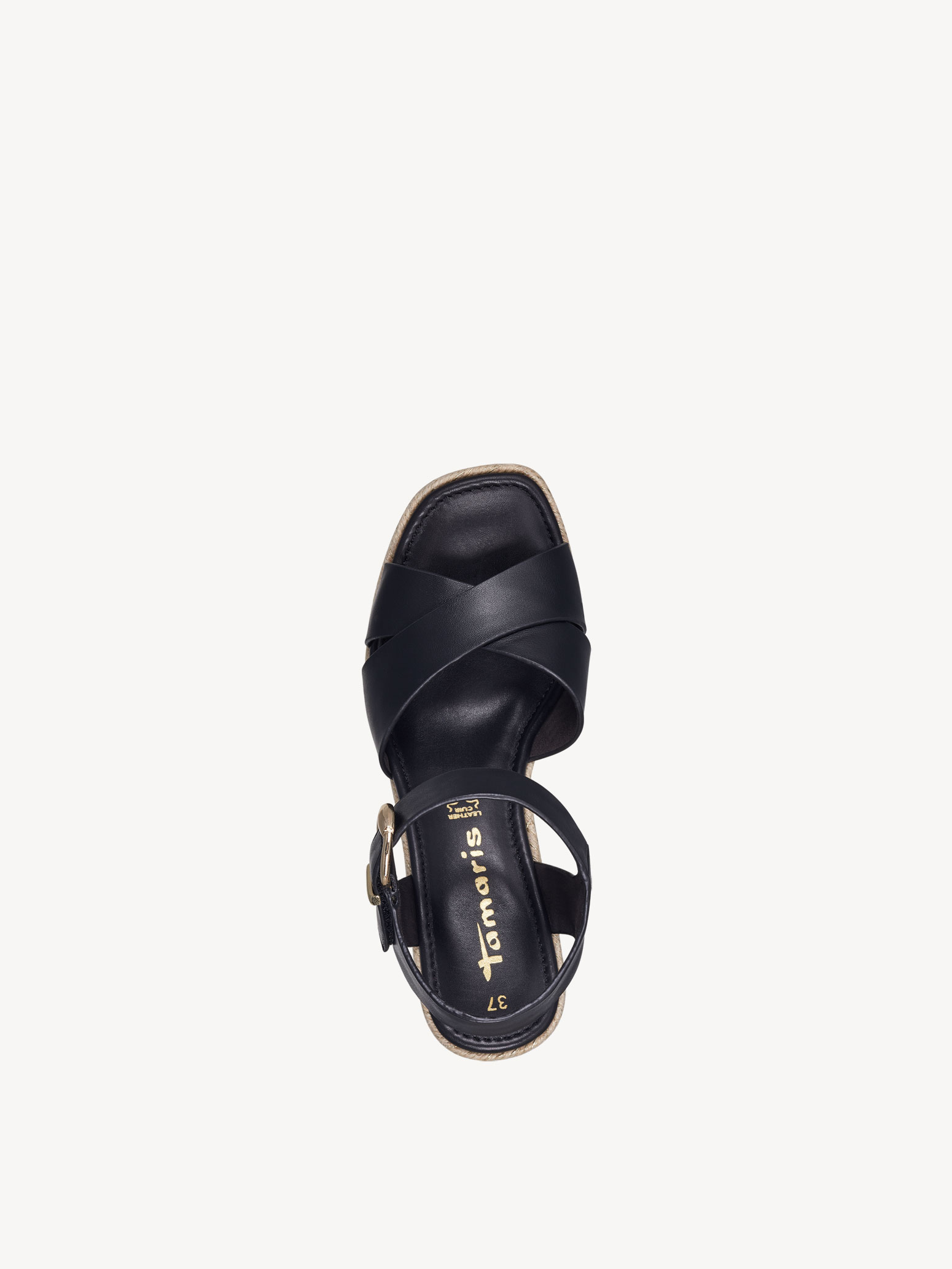 Heeled sandal - black, BLACK MATT, hi-res