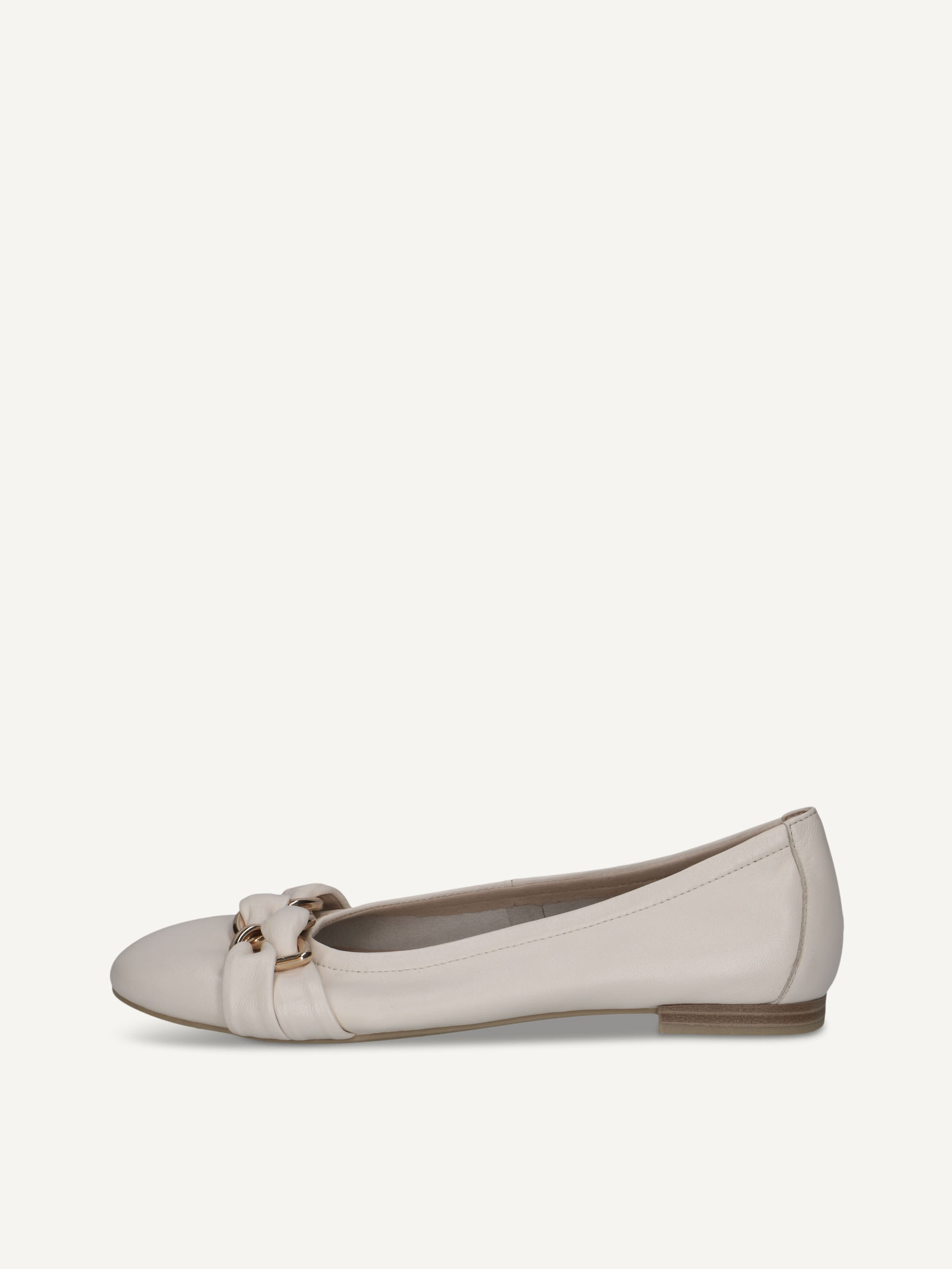 CAPRICE Ballerine jaune en Cuir avec Talon bloc P40 56 €