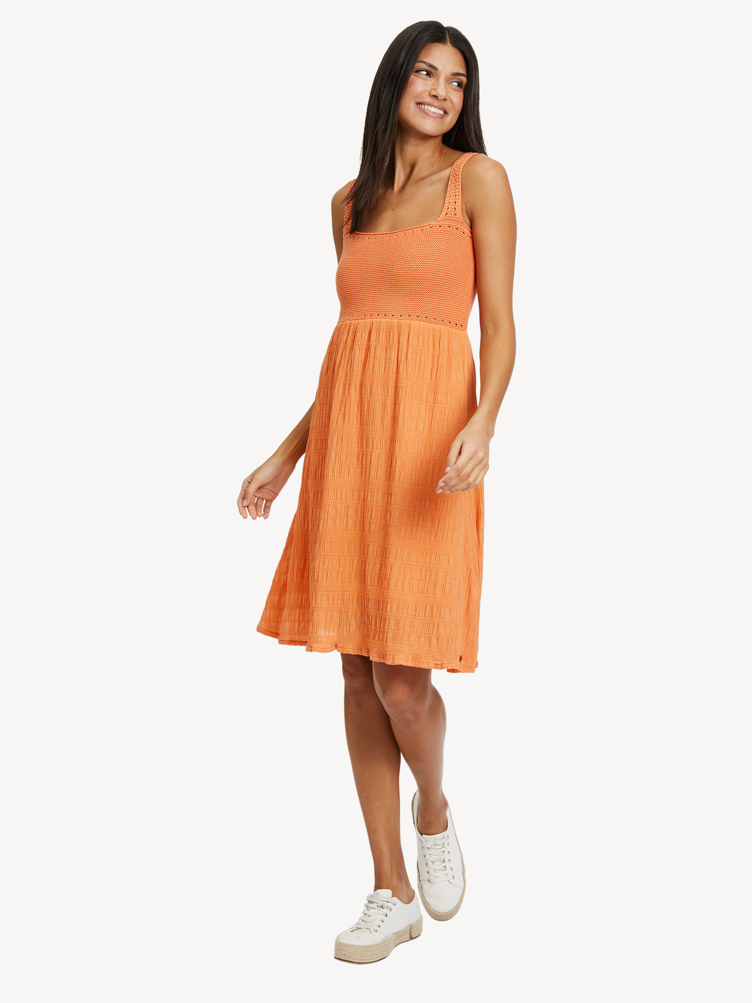 Kleid, Dusty Orange, hi-res