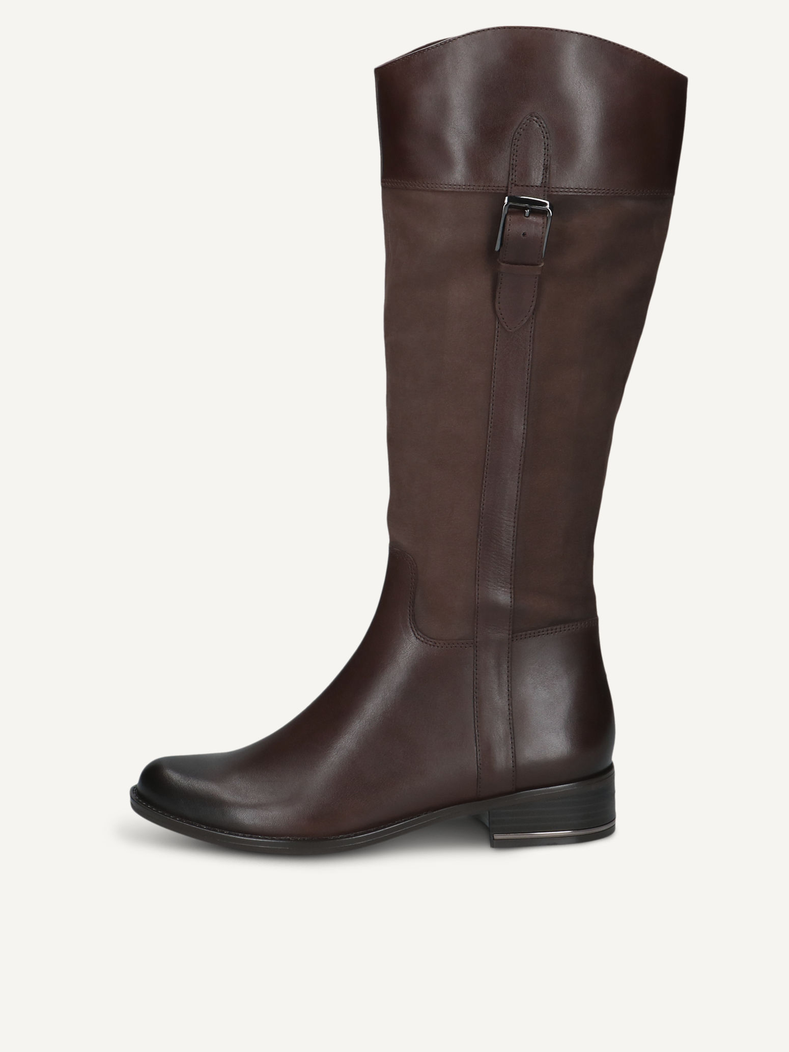 CAPRICE Bottes marron en Cuir avec Talon bloc P36 160$