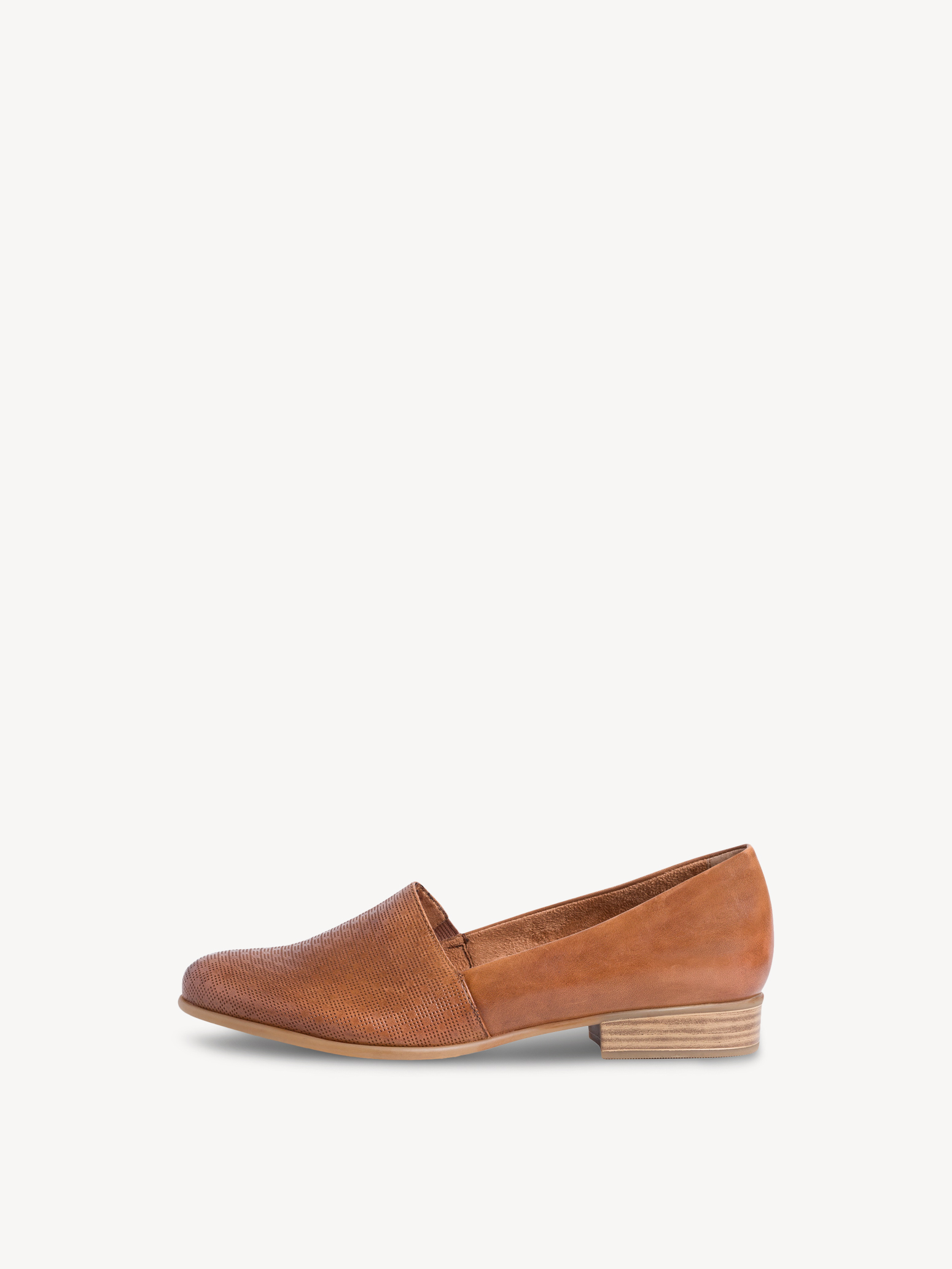 Slipper en cuir - marron