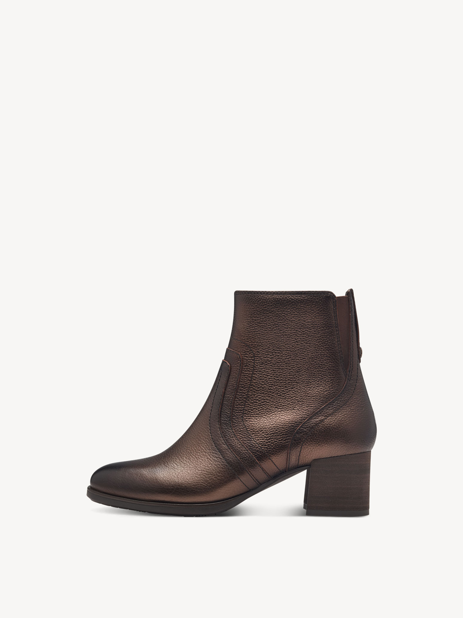 Stiefelette - metallic