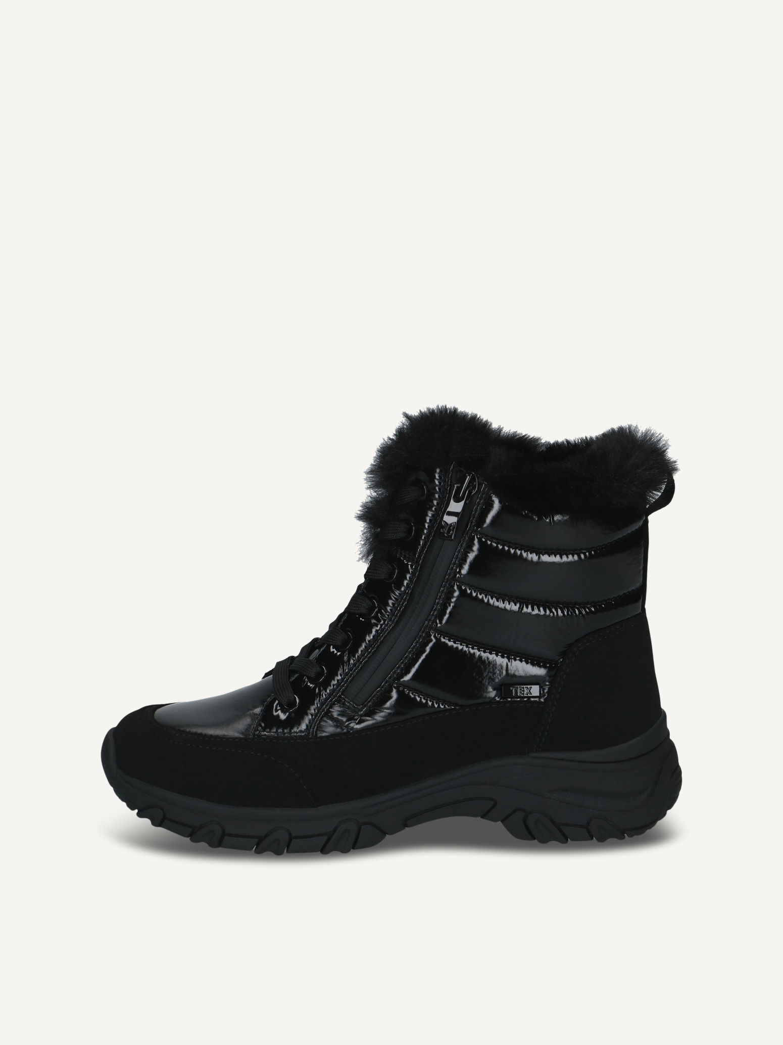 caprice bootie black made of textile and synthetic without heel size 39