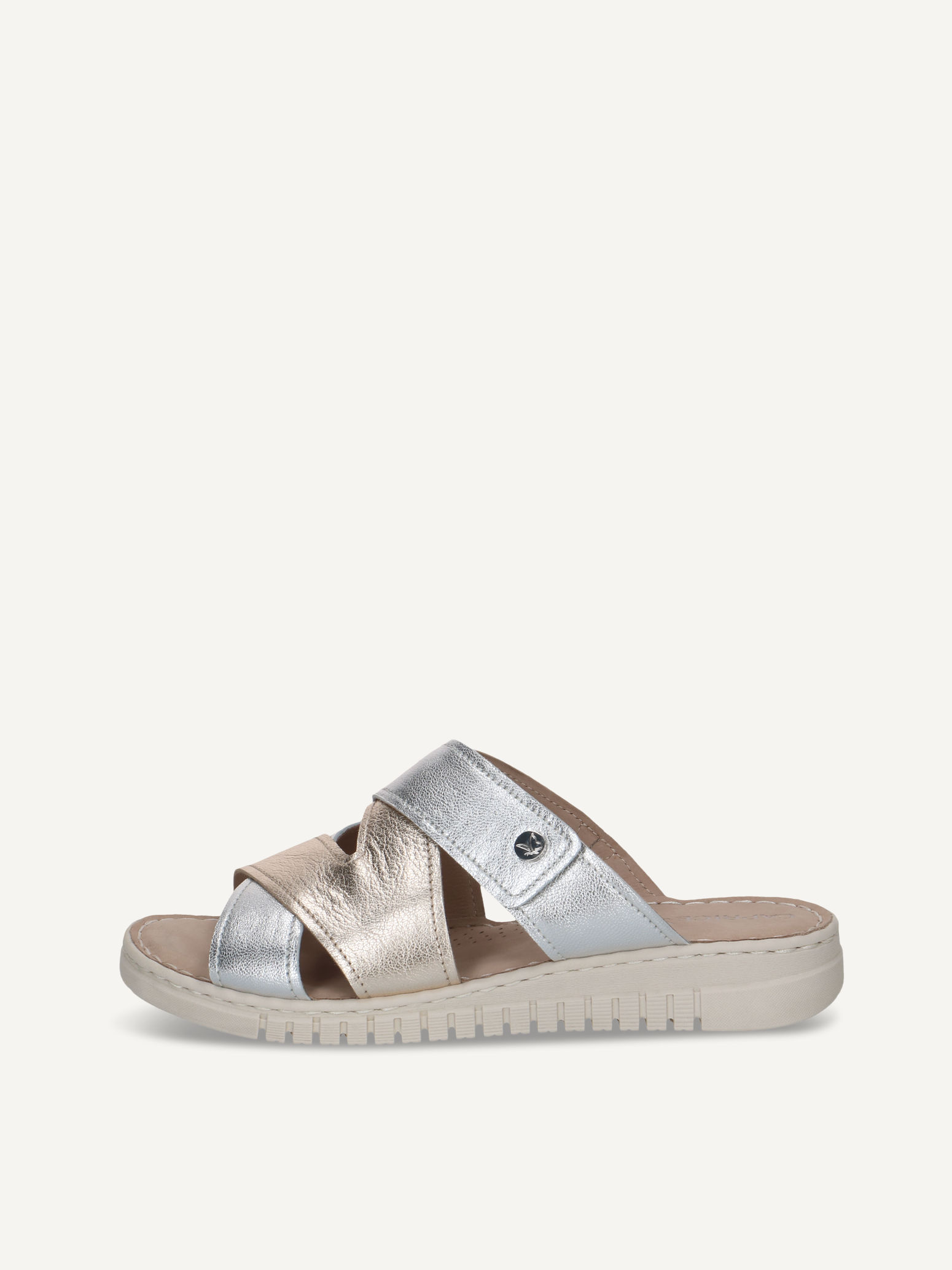 CAPRICE Mule mtallique en Cuir sans talon P39 59 €