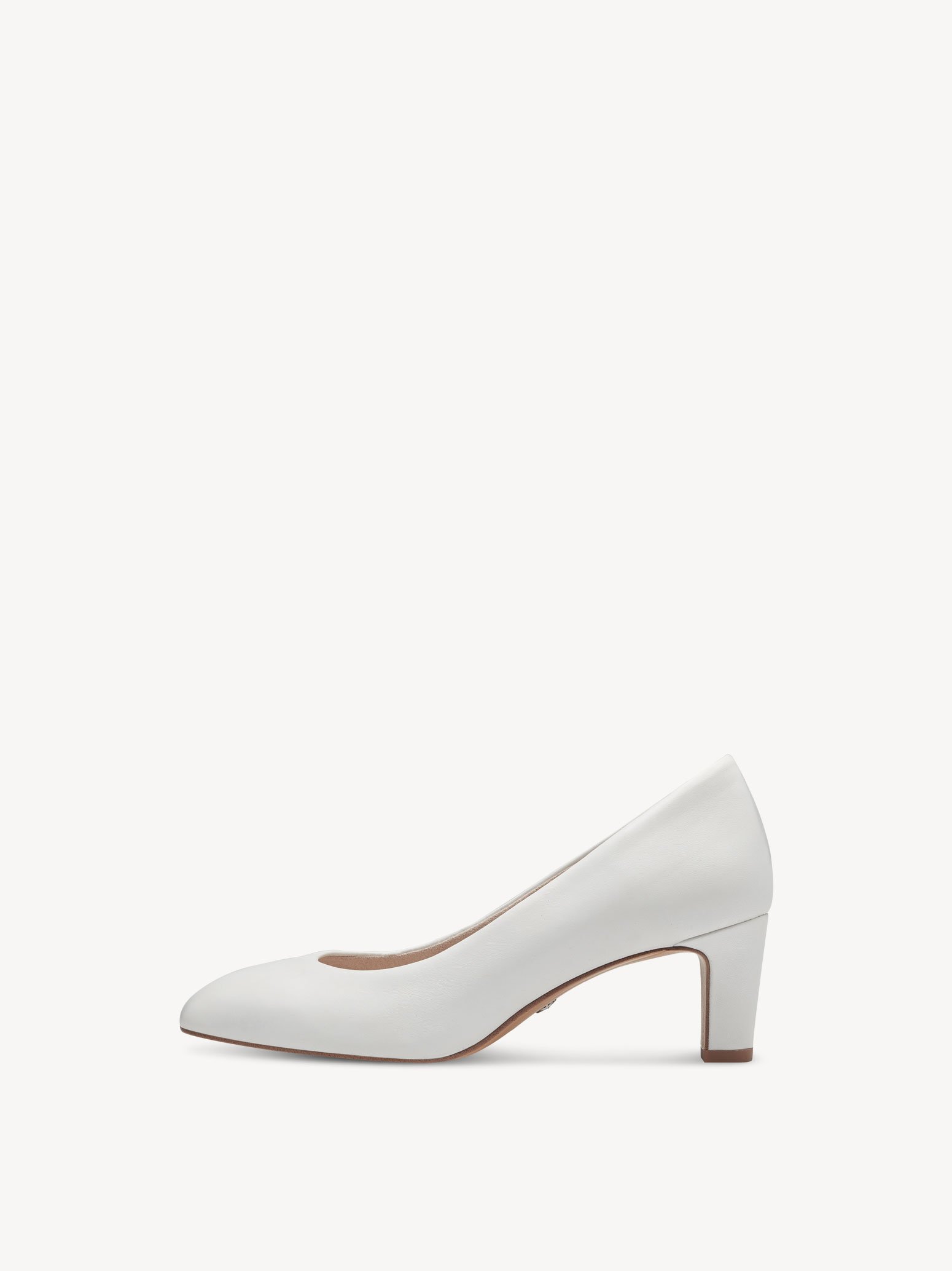 Leather Pumps - white
