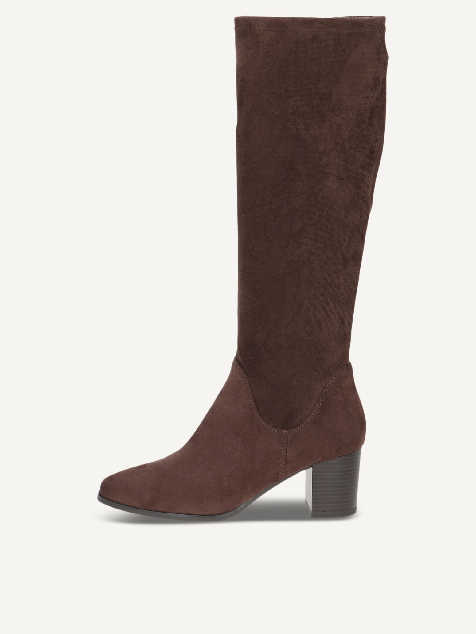CAPRICE Bottes marron en Textile avec Talon bloc P405 90$