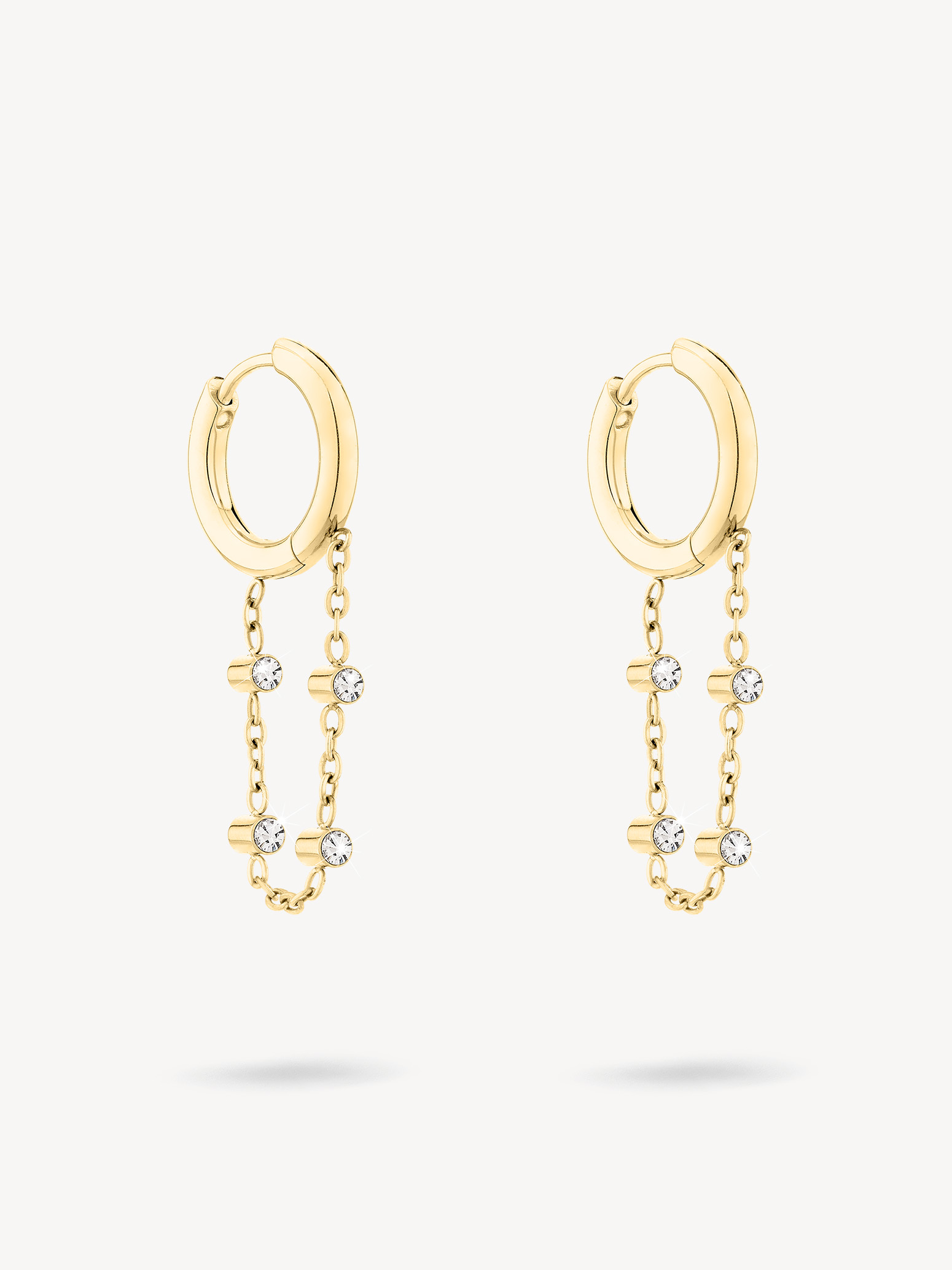 ﻿Creole earring - gold