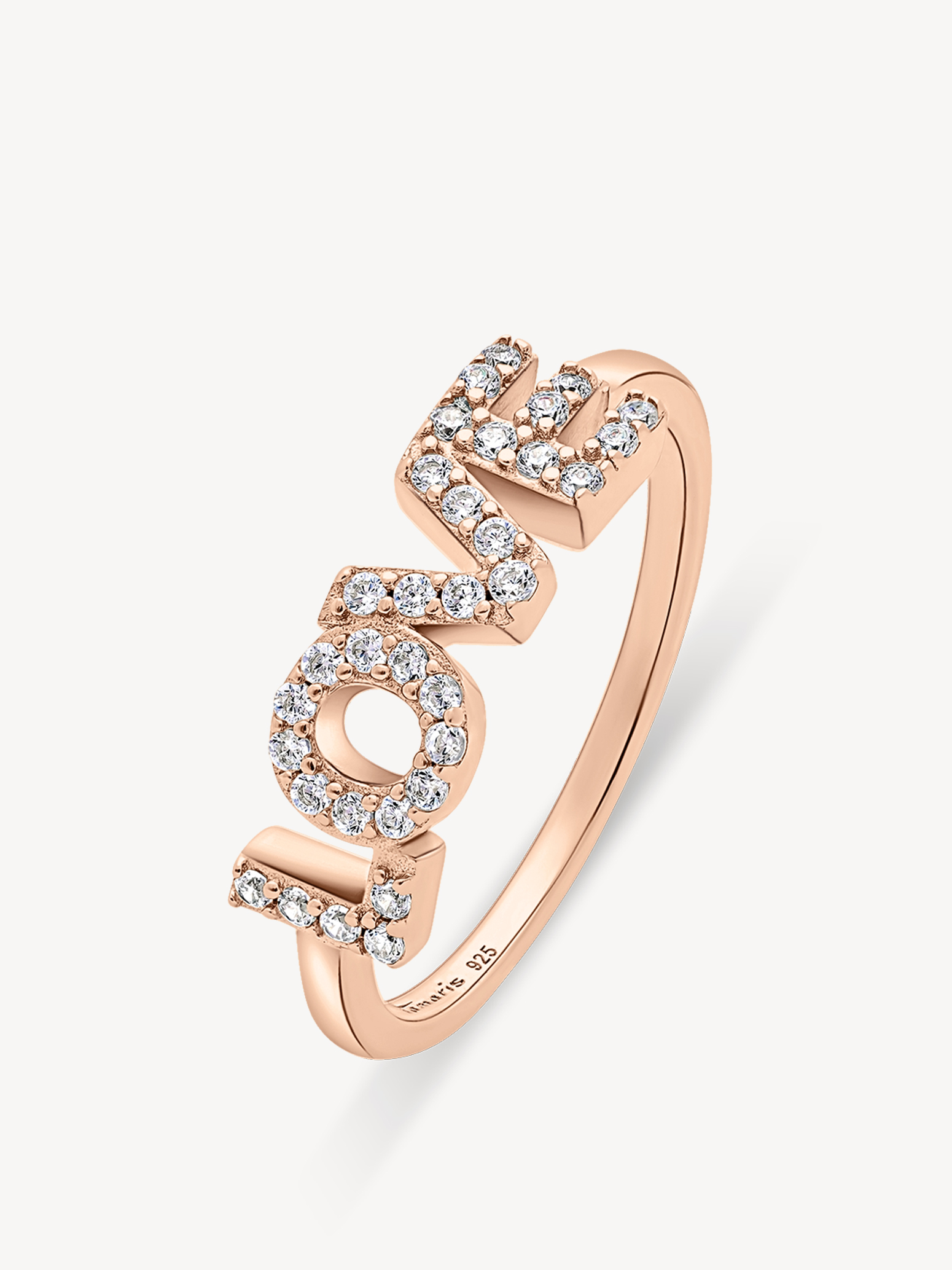 Anello oro rosa - 54