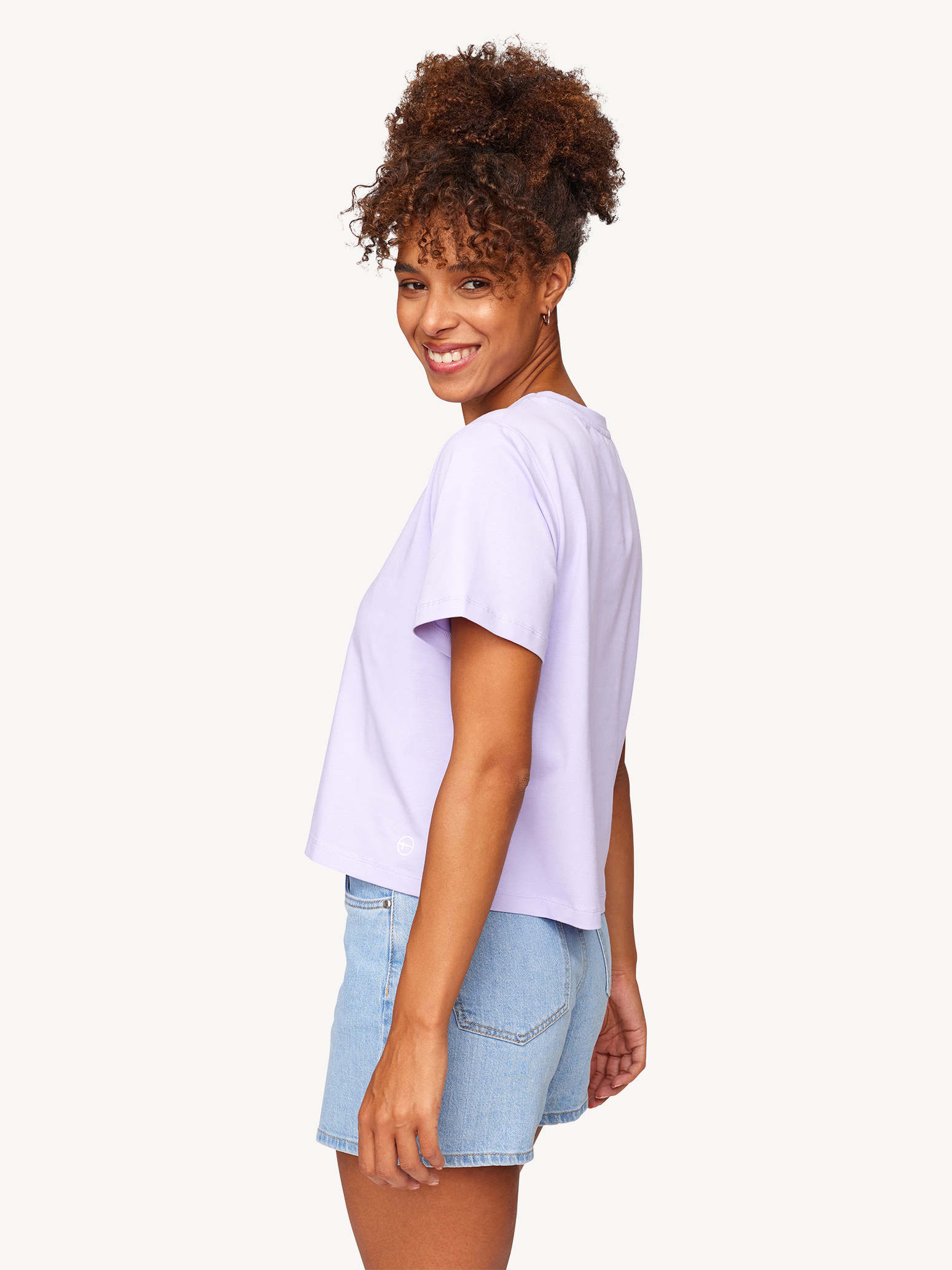 Oversized T-shirt - purple, Lavender, hi-res