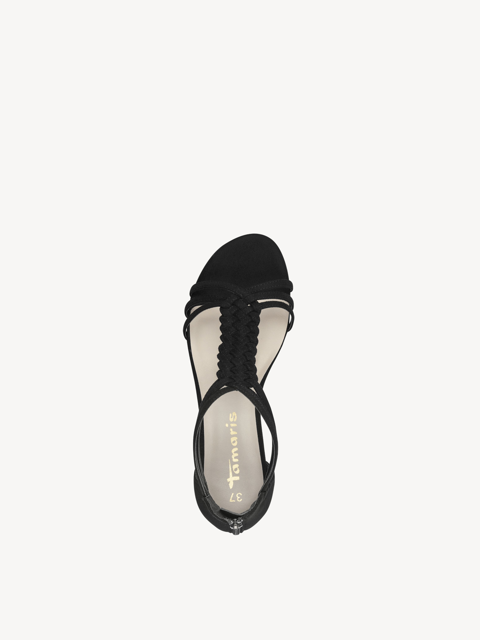 Sandale à talon - noir, BLACK, hi-res