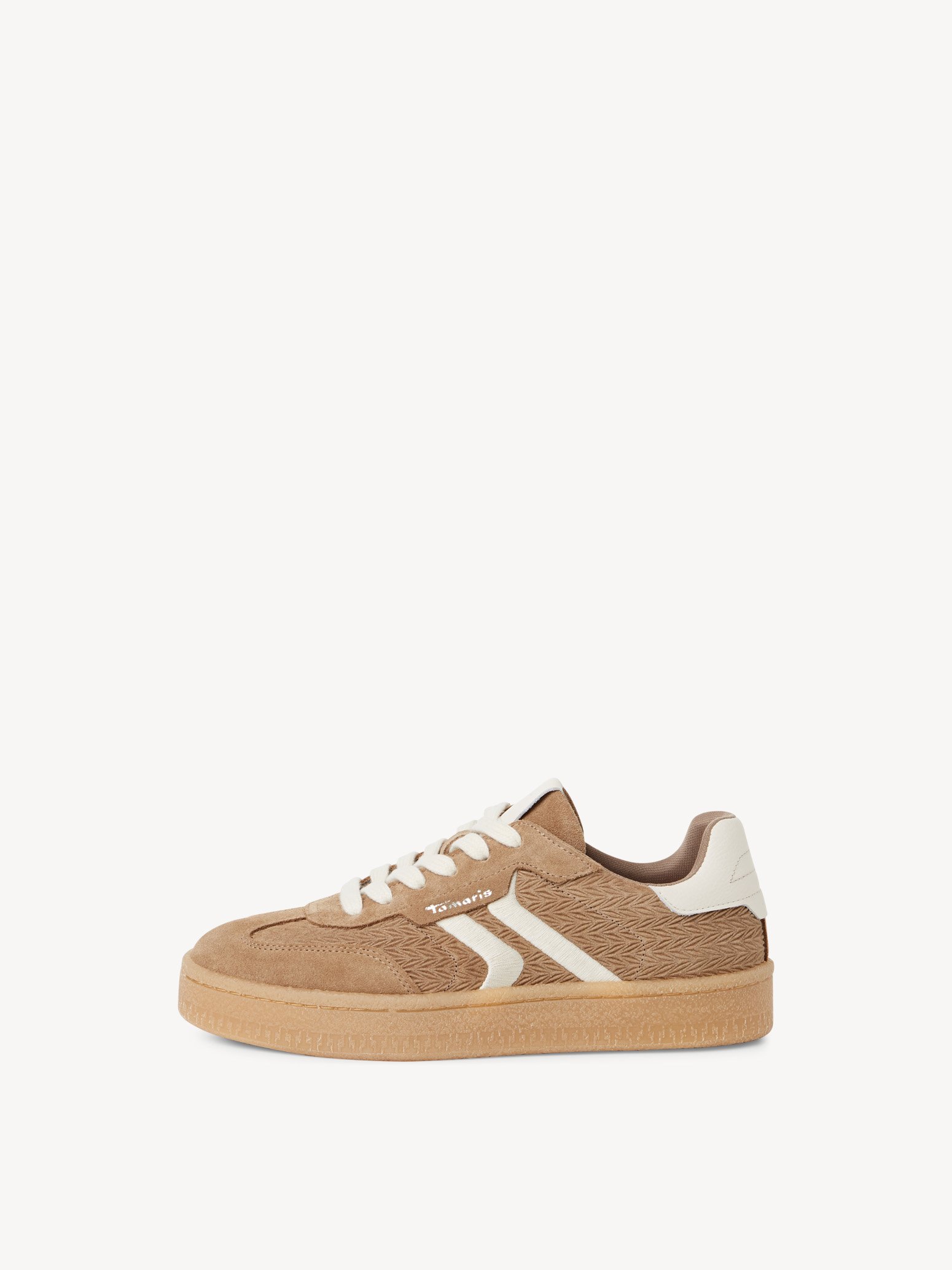 Ledersneaker - beige