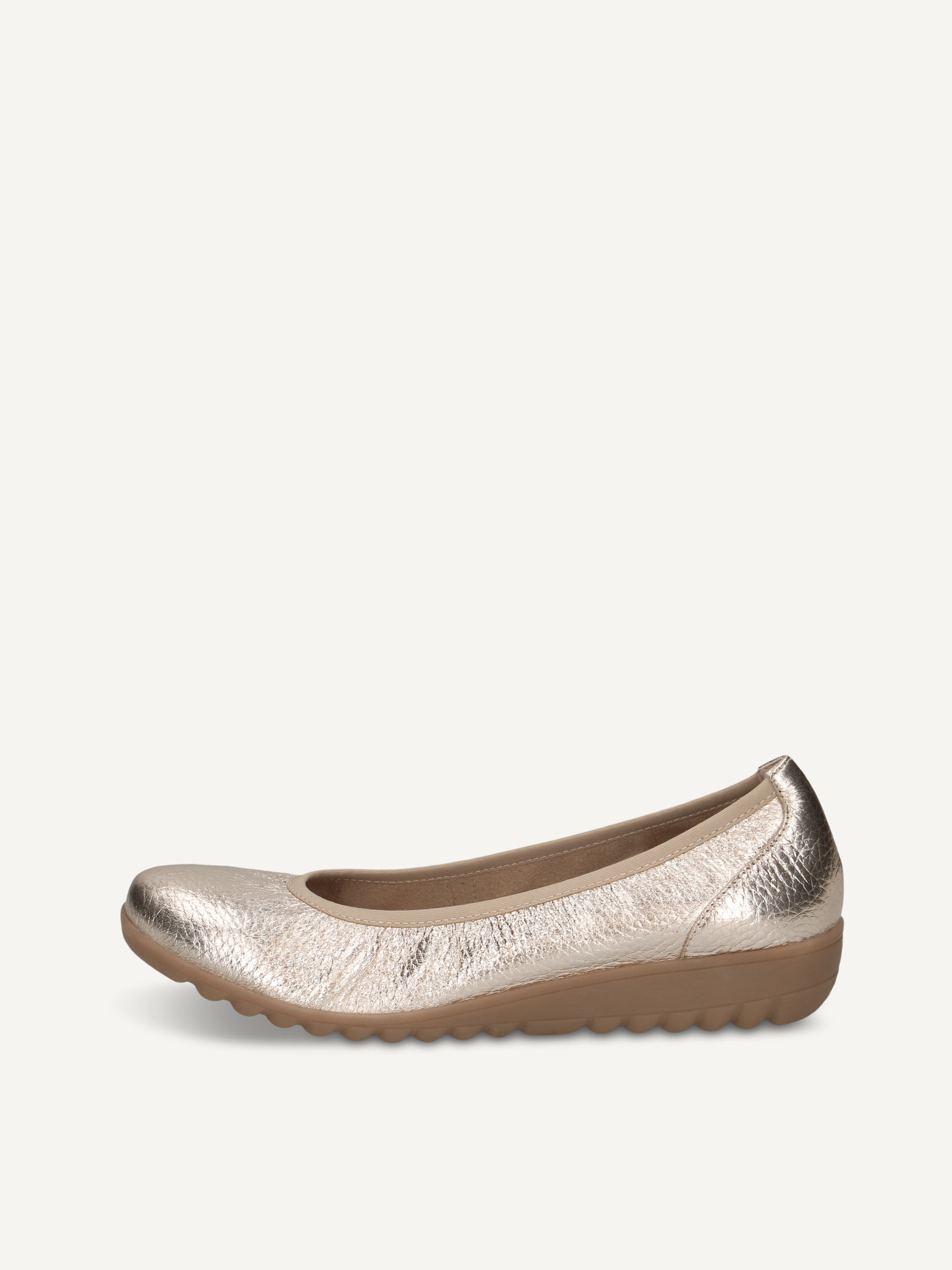 CAPRICE Ballerine mtallique en Cuir P38 71$