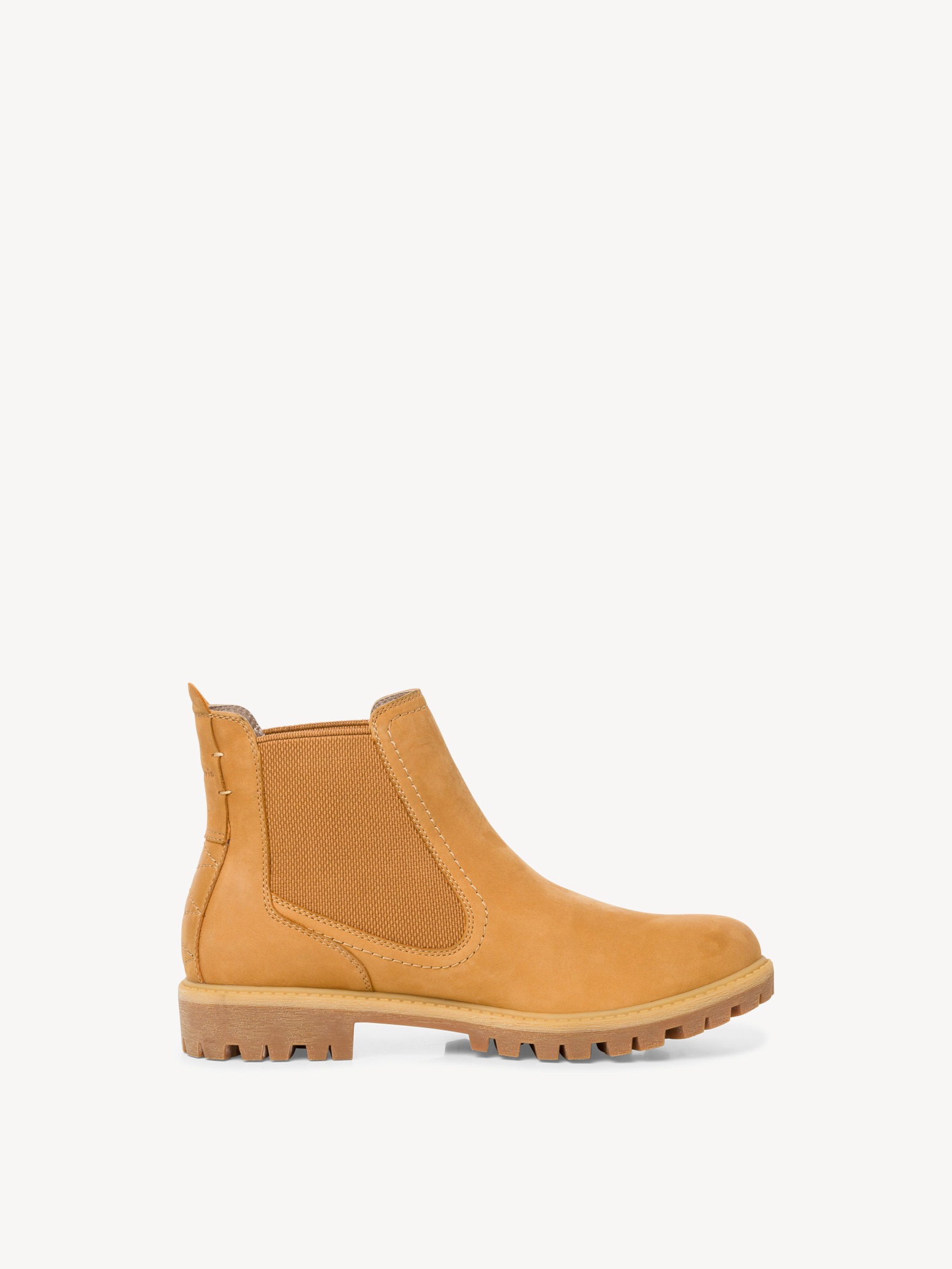 Leather Chelsea boot - yellow, CORN, hi-res