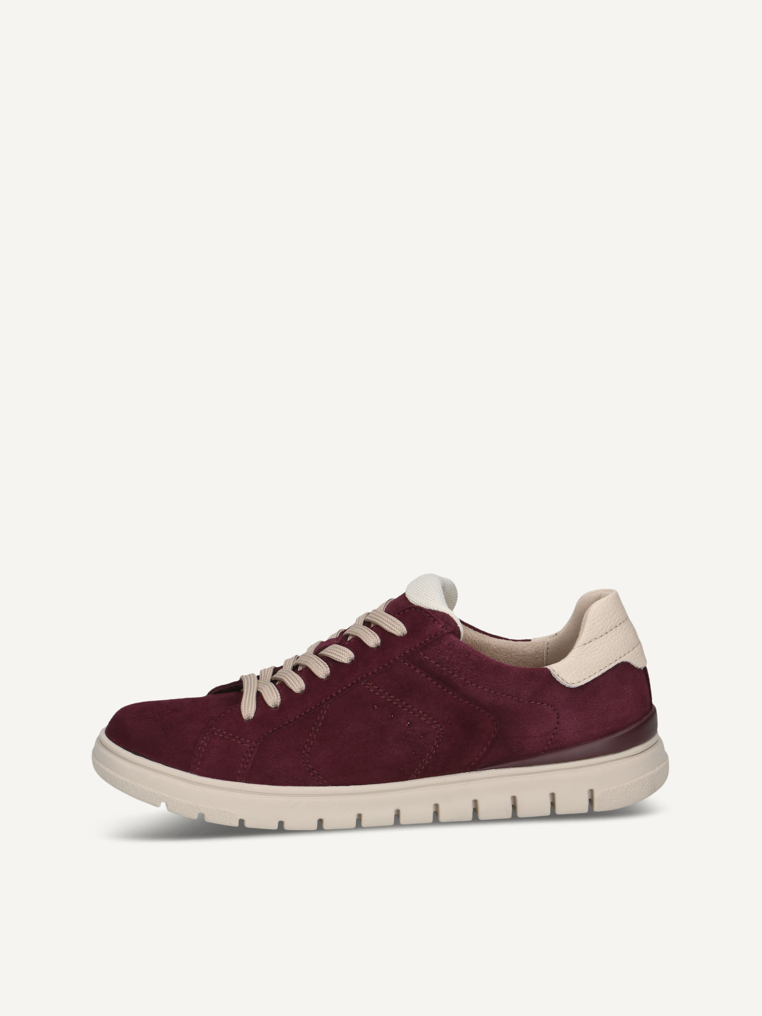 caprice sneaker red made of leather size 36