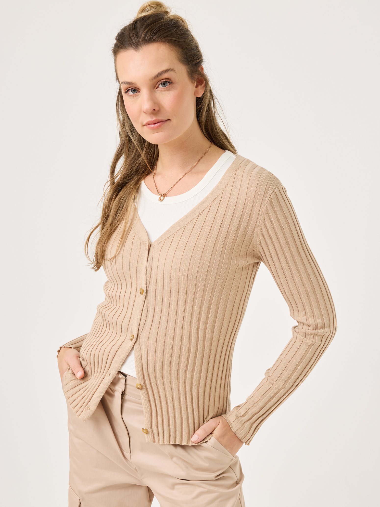 Cardigan - beige