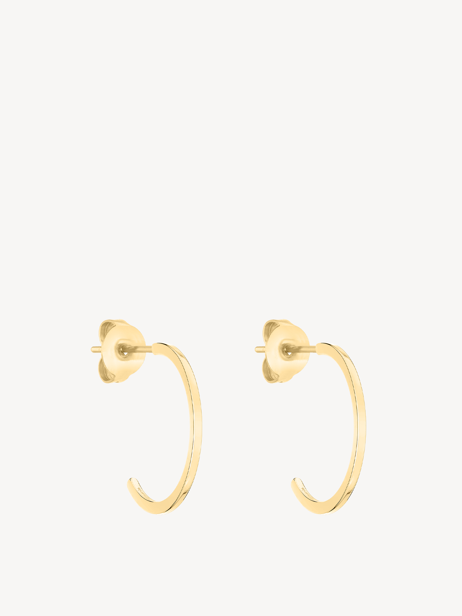 ﻿Creole earring - gold