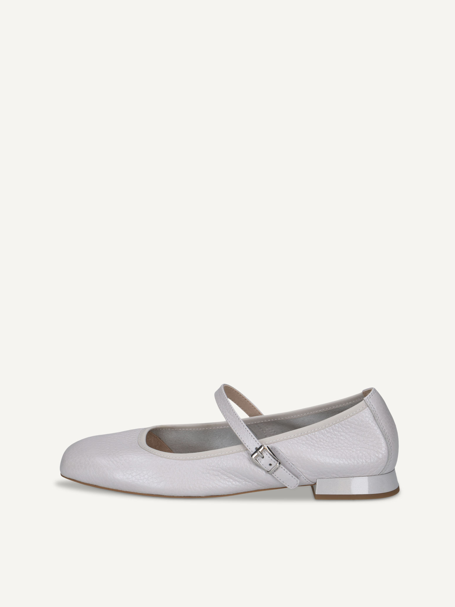 CAPRICE Ballerine bleu en Cuir avec Talon trapzode P39 70 €