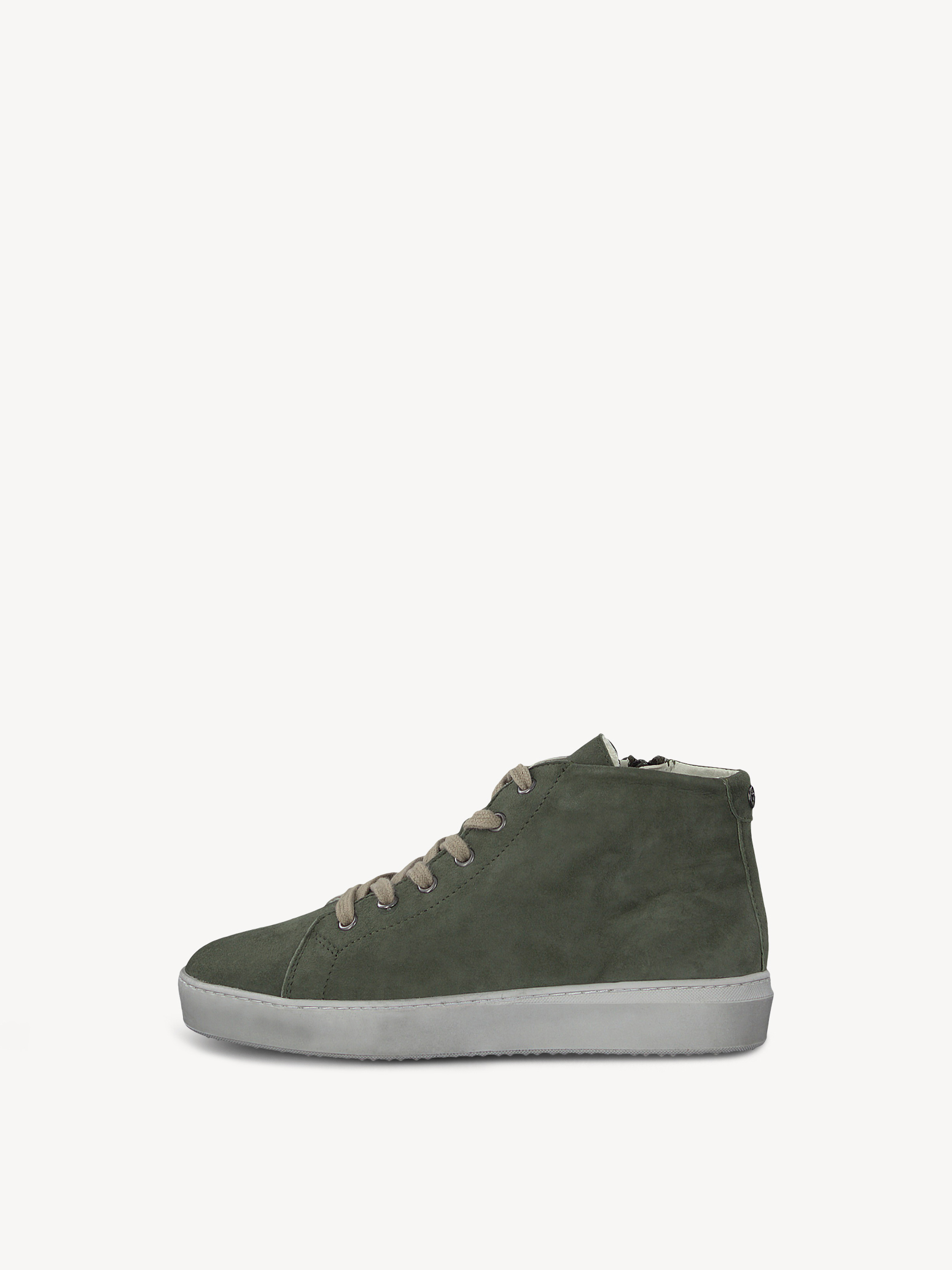 Leather Sneaker - green 1-1-25232-33-789-41: Buy Tamaris Sneakers online!