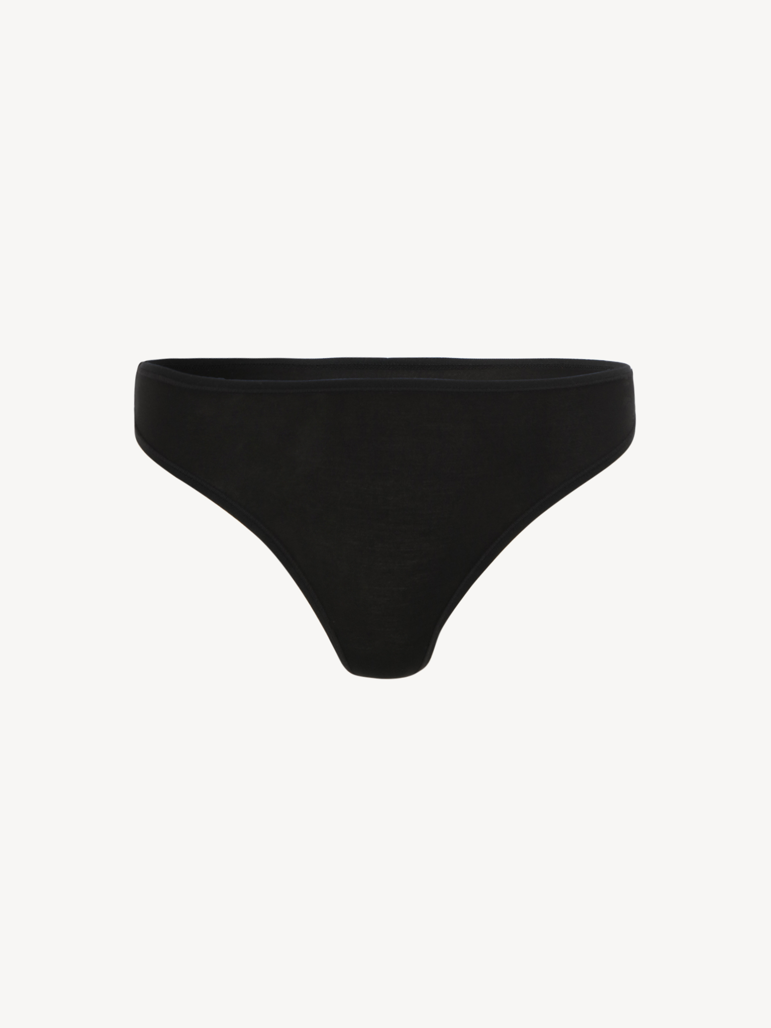 Thong Pack of 3 - black