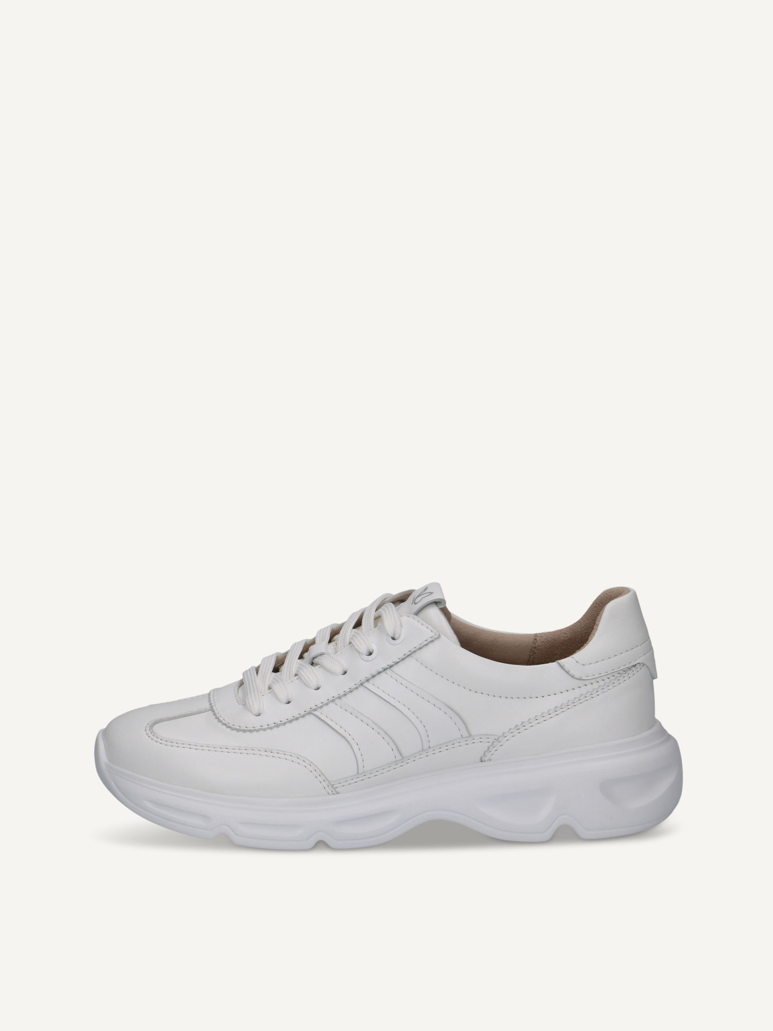 caprice sneaker white made of leather size 42