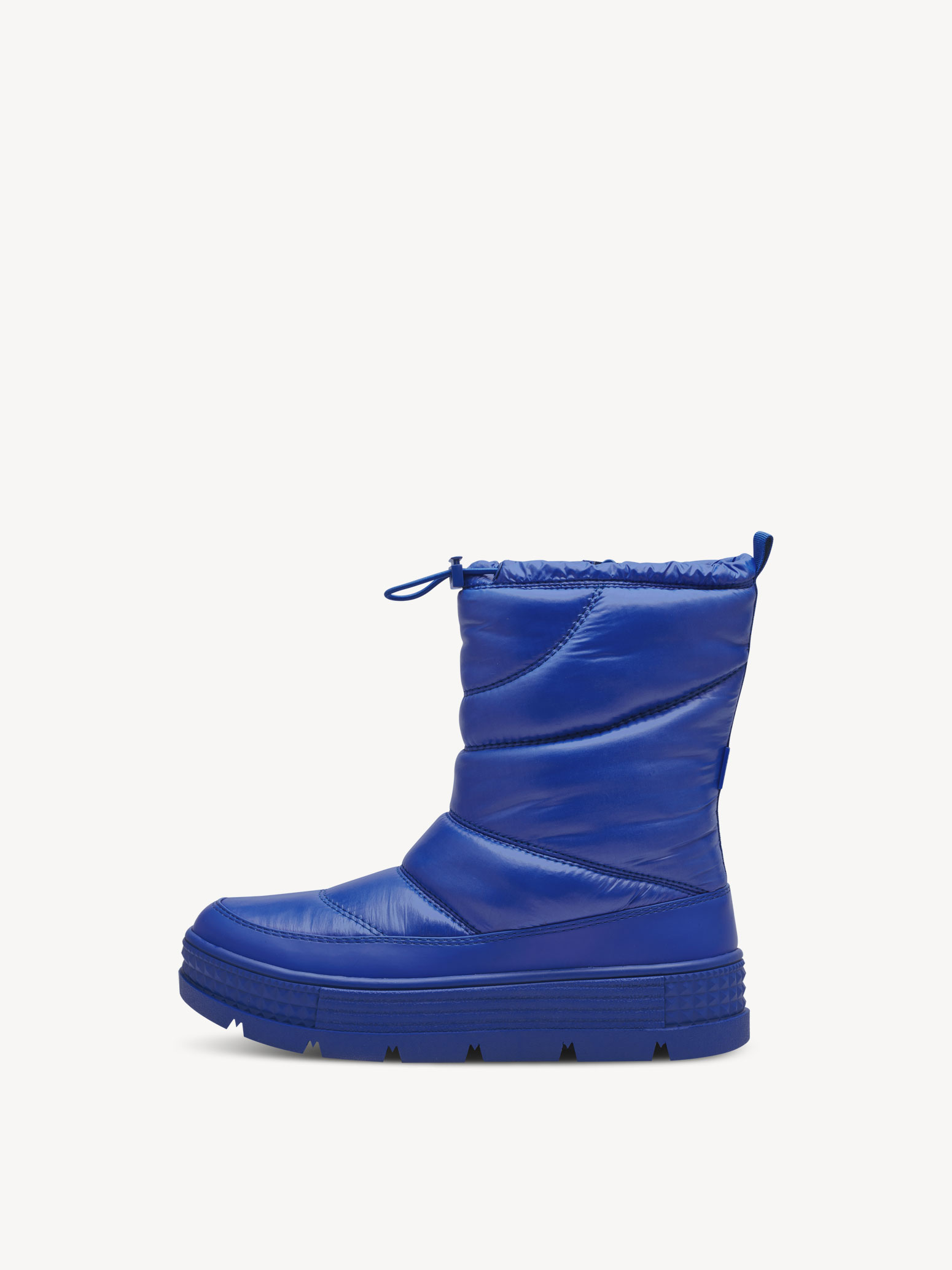 bottes daim bleu