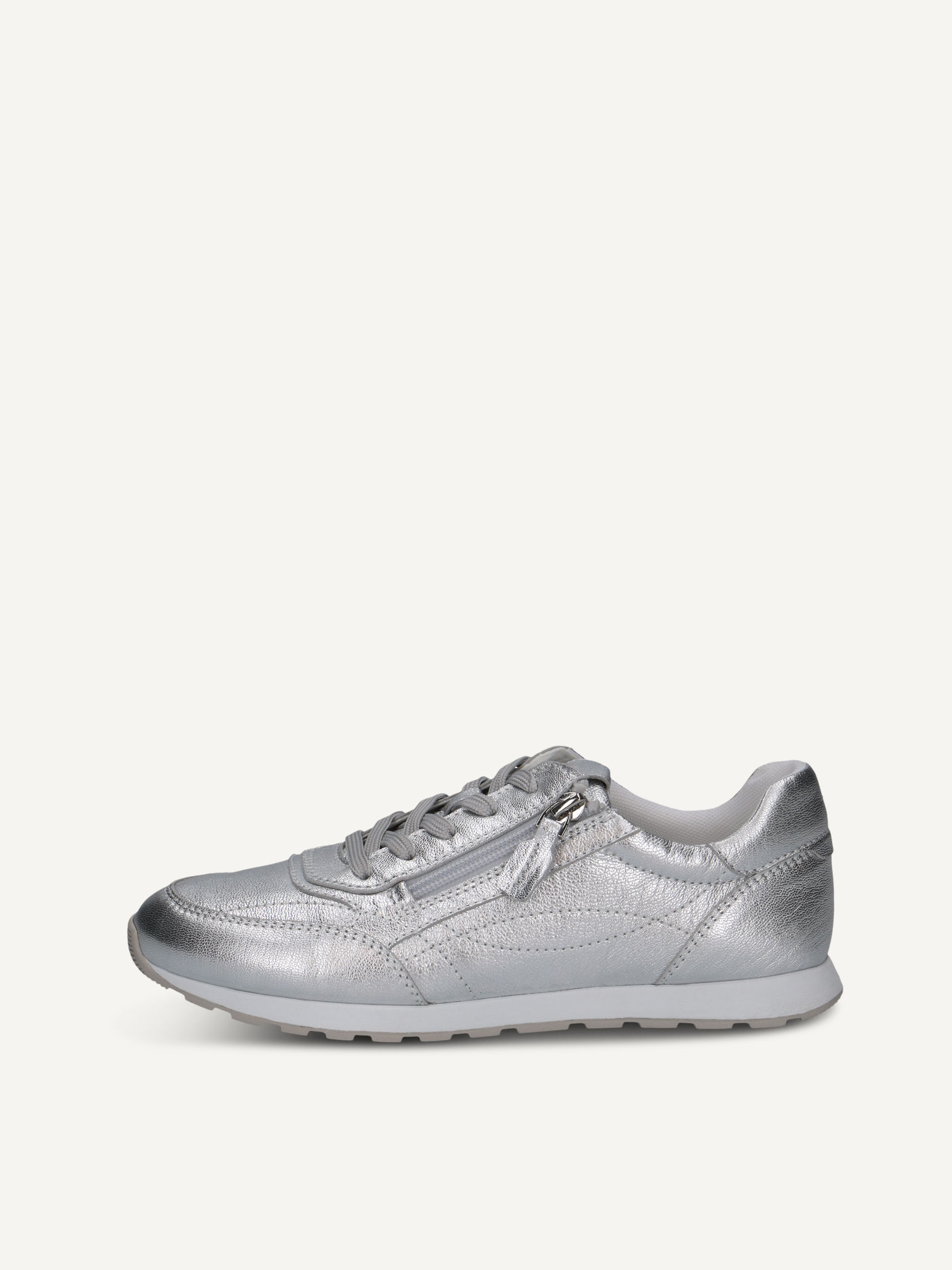 caprice sneaker metallic made of leather size 42