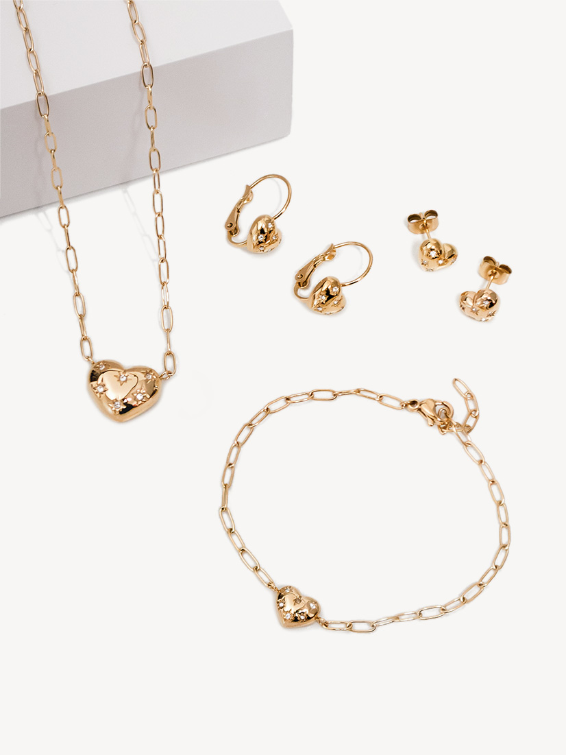 Sparkling Hearts rosegold, , hi-res