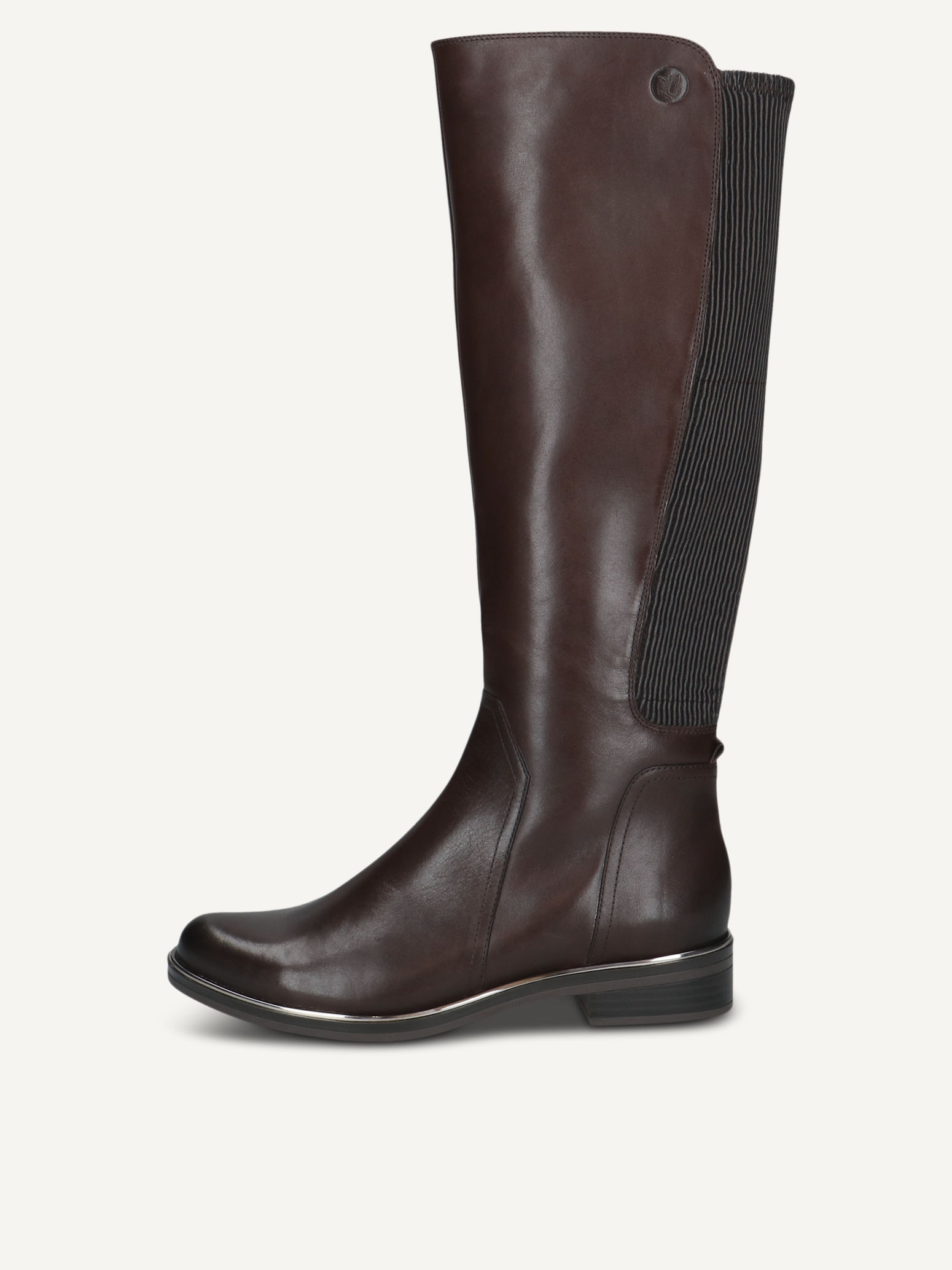CAPRICE Bottes marron en Mlange de matriaux de cuir et synthtique avec Talon bloc P375 150 €