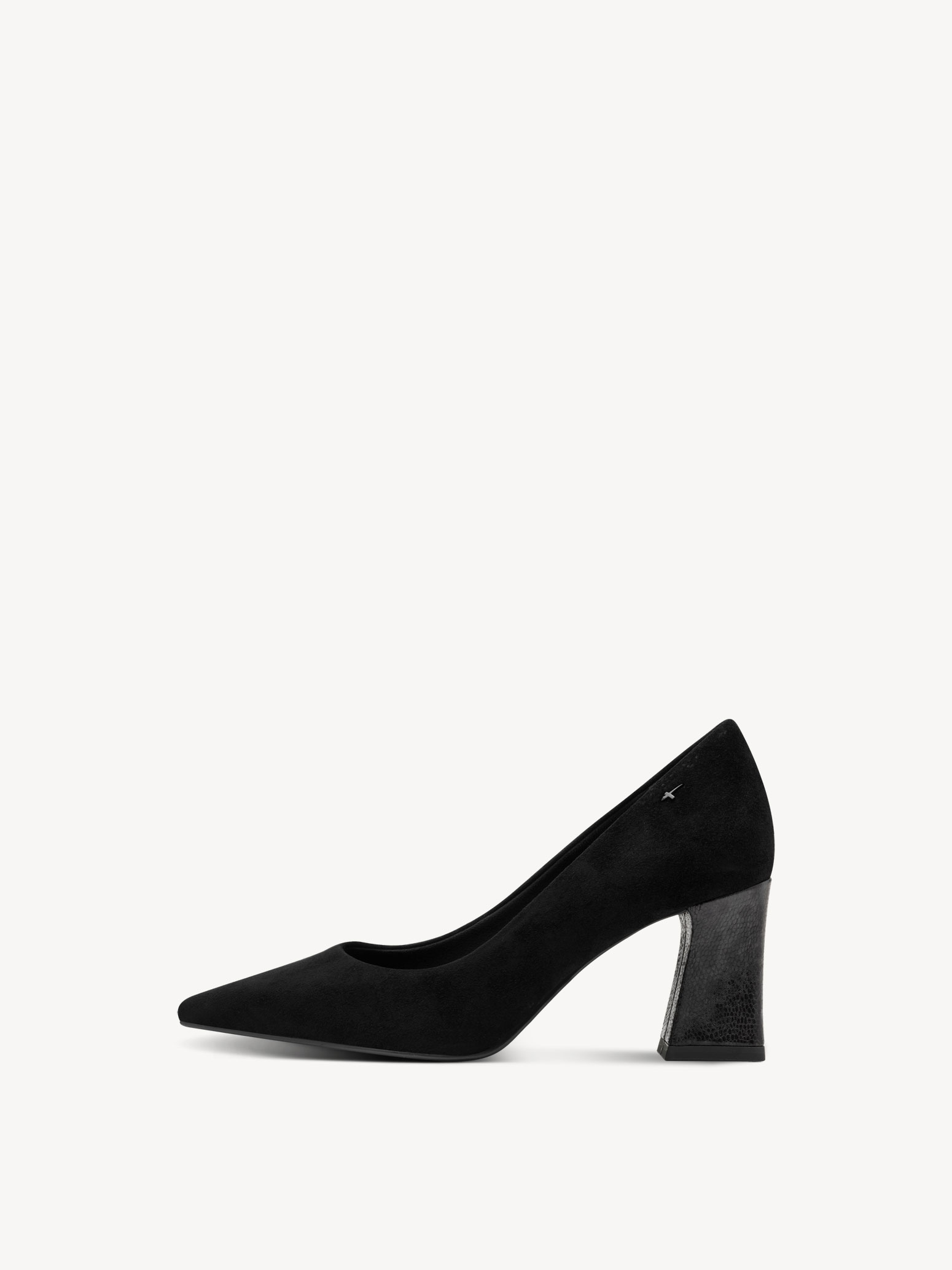 Escarpin en cuir - noir