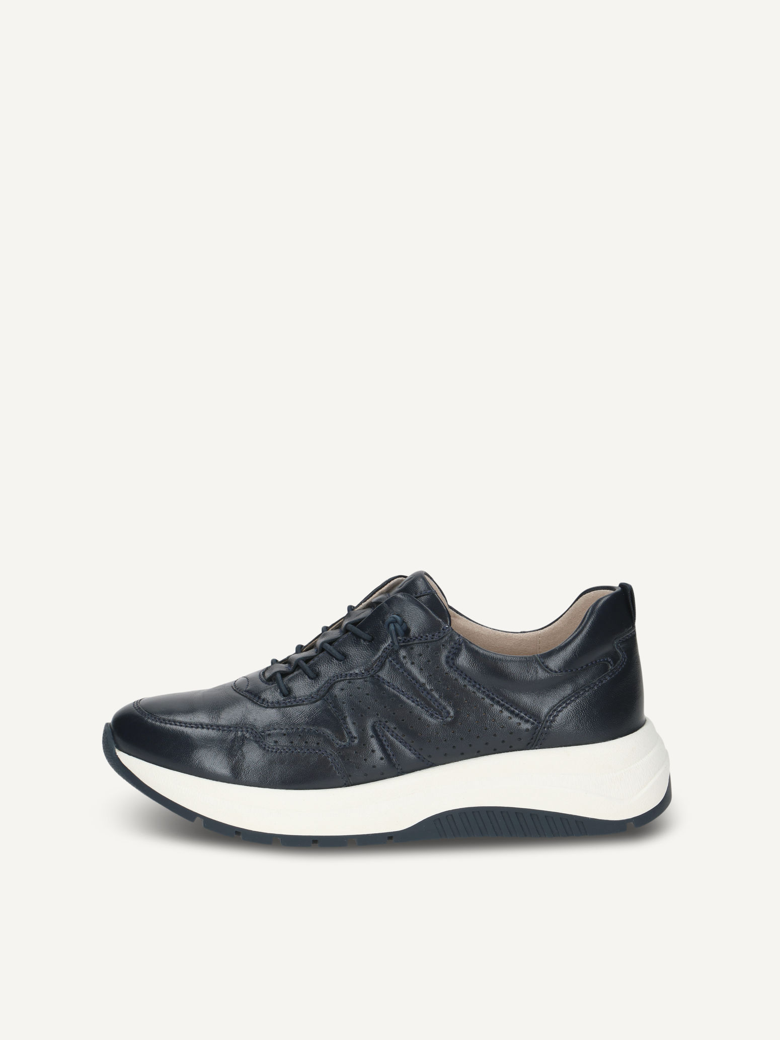 caprice sneaker blue made of leather size 40