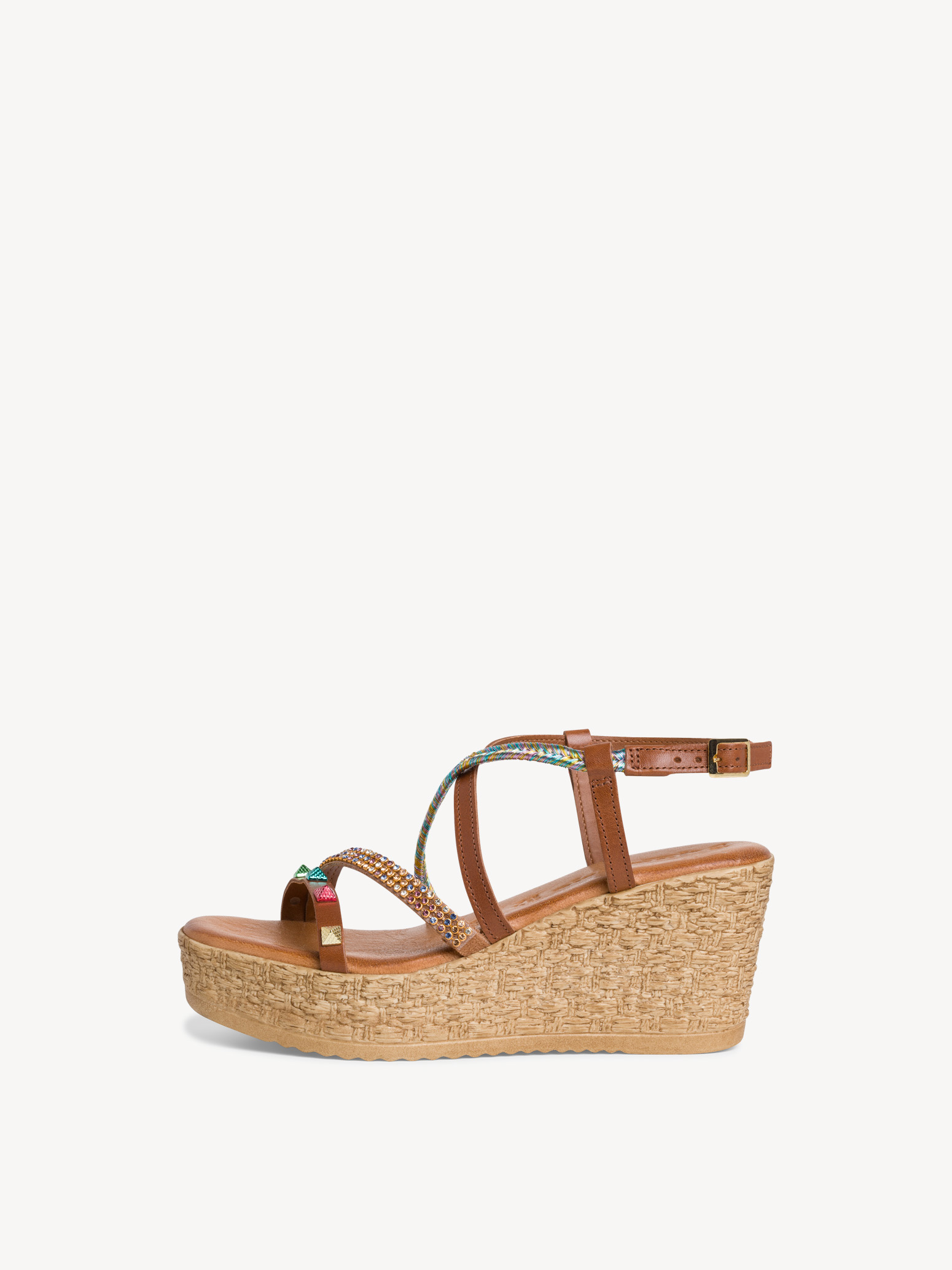 Heeled sandal - brown 1-1-28387-20-392: Buy Tamaris Sandals