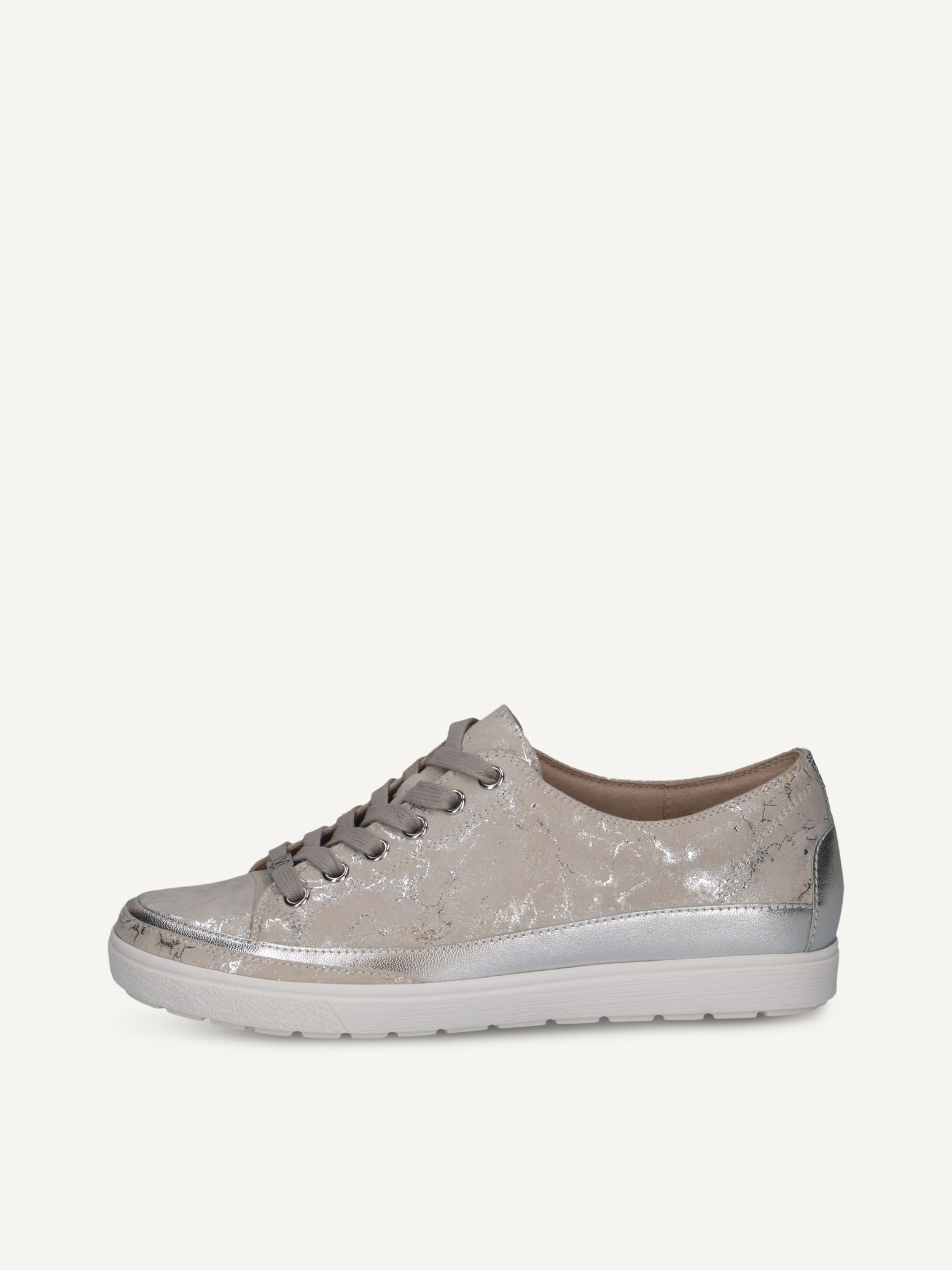 caprice sneaker white made of leather size 42
