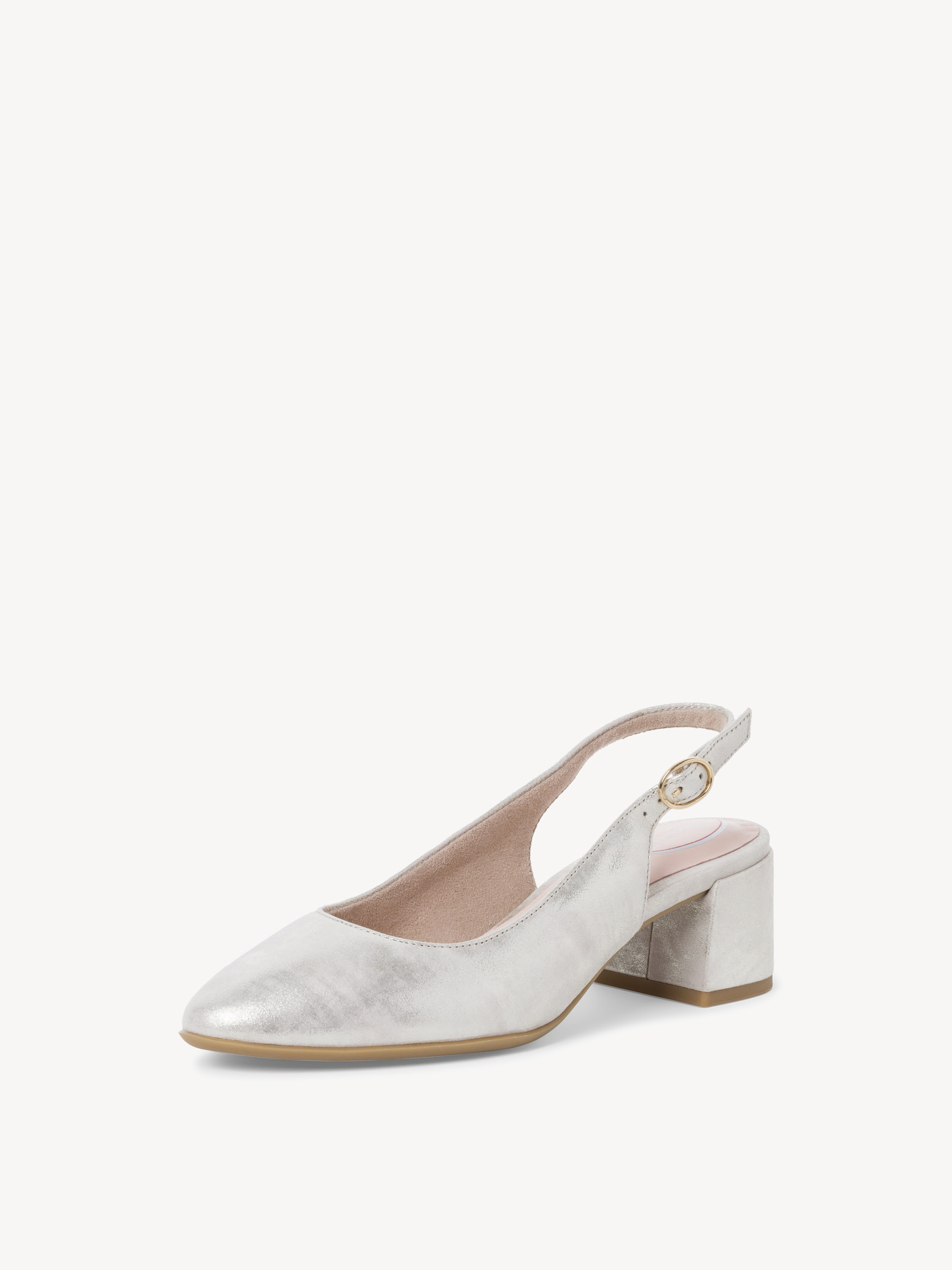 Scarpe Basse Donna Tamaris Comfort In Pelle | Slingpumps Eleganti, Comode, Con Plantare Ergonomico | Tecnologia T-FLOW E Wide Fit