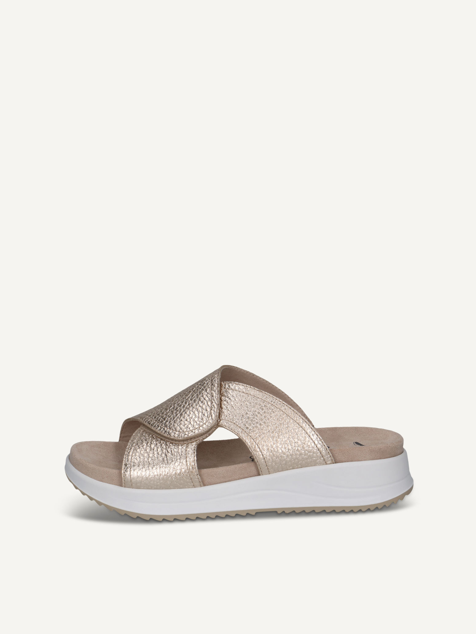 CAPRICE Mule mtallique en Cuir sans talon P39 80 €