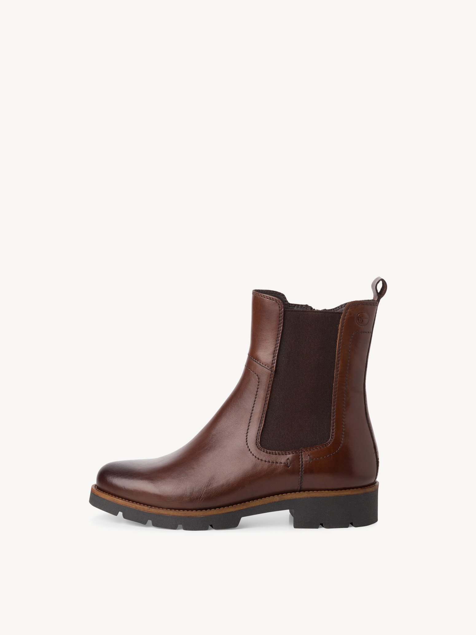 Leder Chelsea Boot - braun