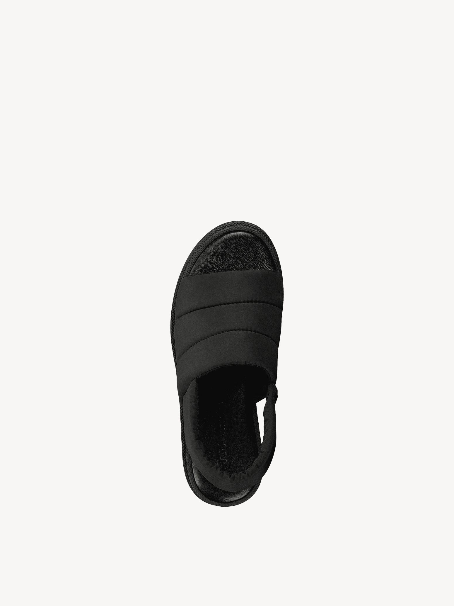 Sandalette - sort, BLACK, hi-res