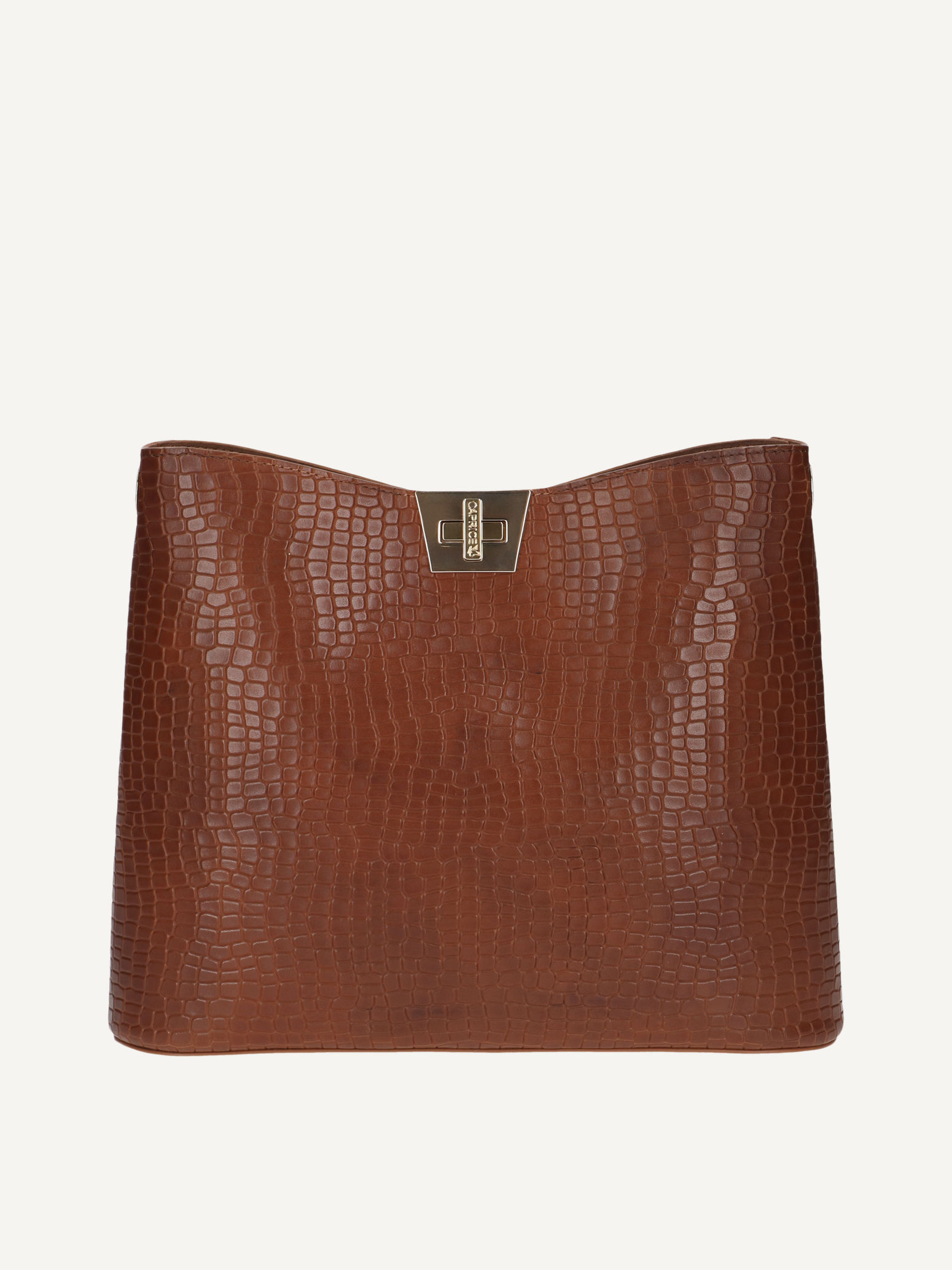 CAPRICE Sac main marron en Mlange de matriaux de cuir et synthtique P1 76 €