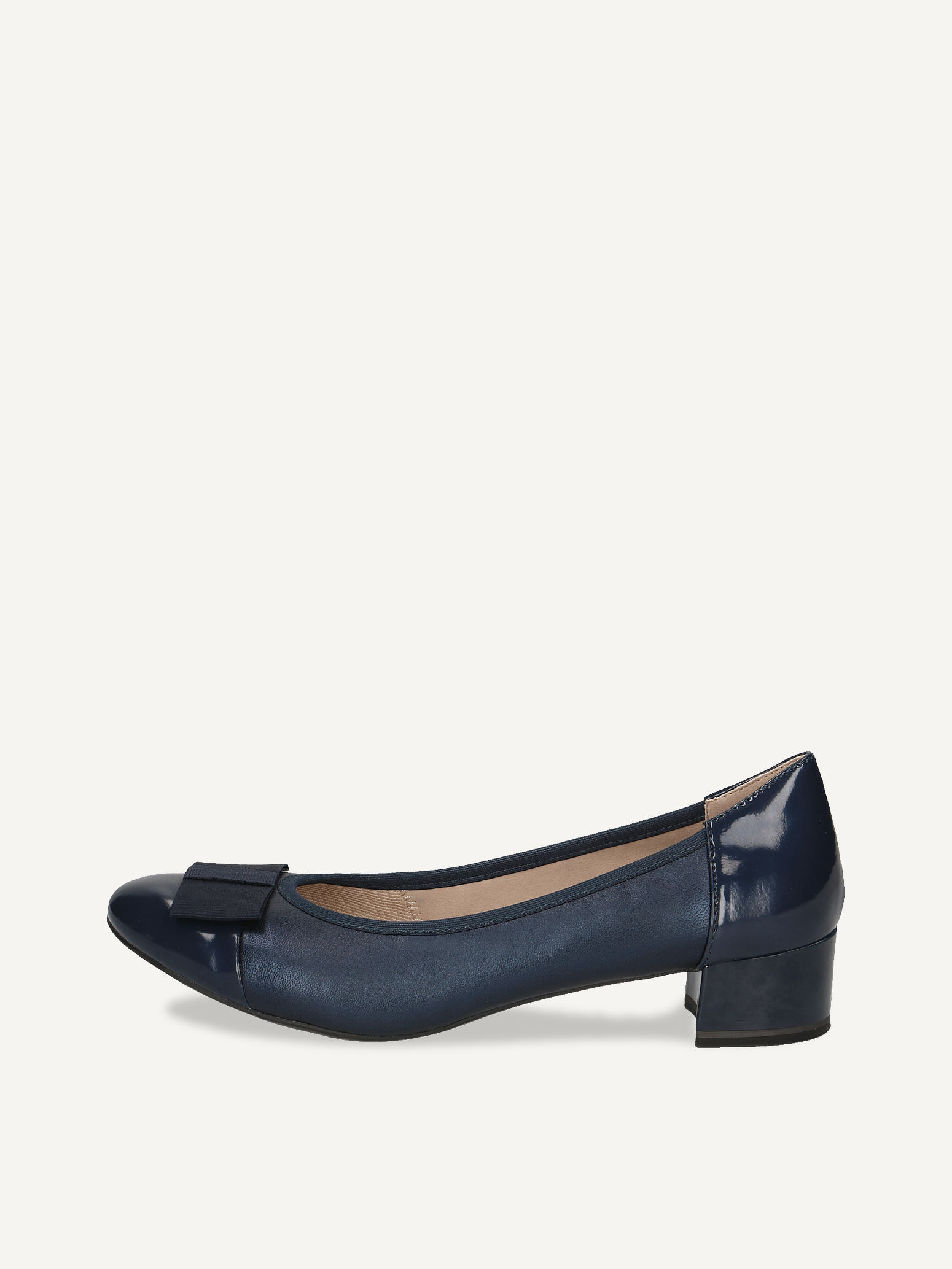 CAPRICE Escarpin bleu en Mlange de matriaux de cuir et synthtique avec Talon bloc P36 80 €