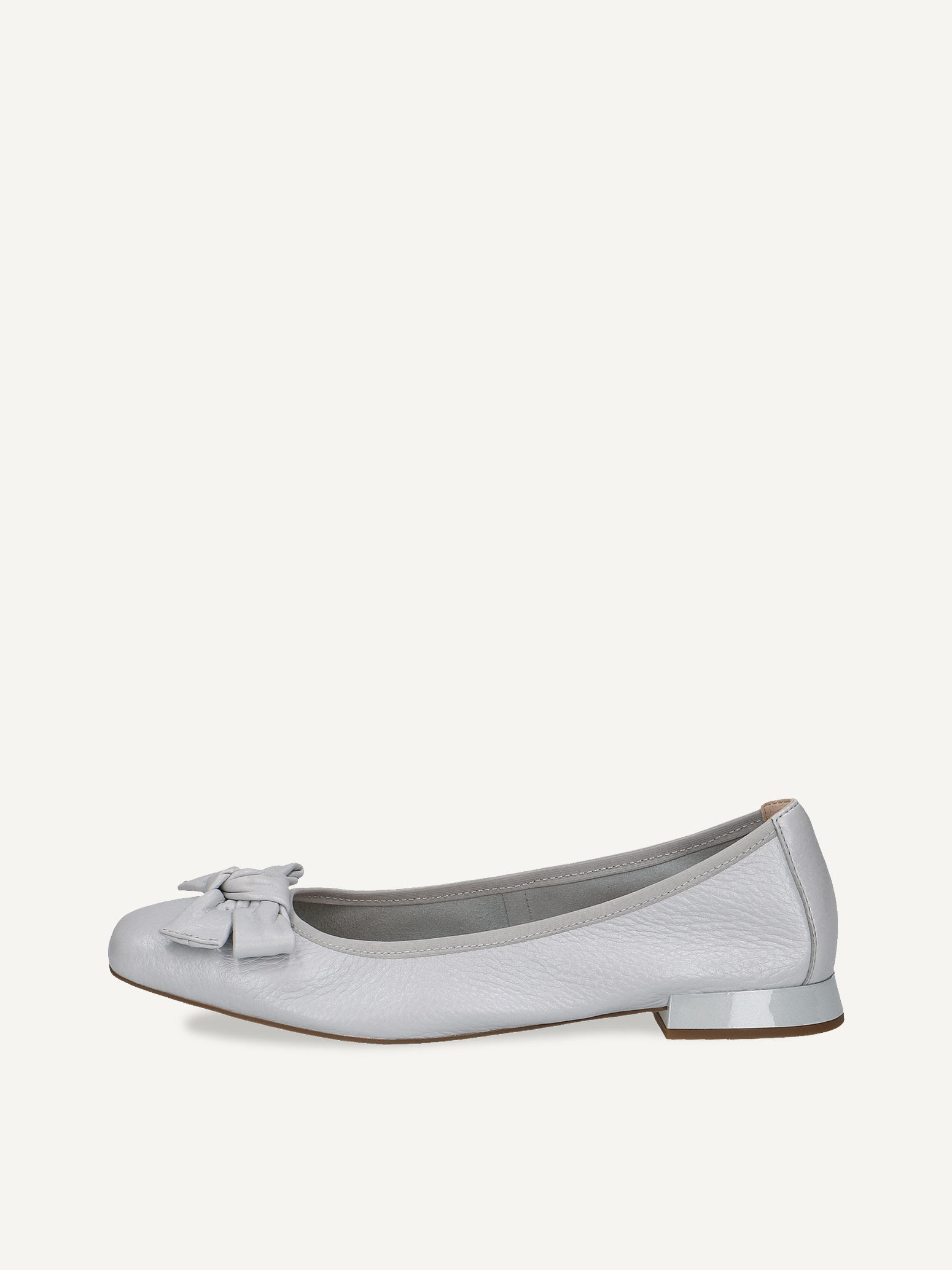 CAPRICE Ballerine bleu en Cuir avec Talon trapzode P40 79 €