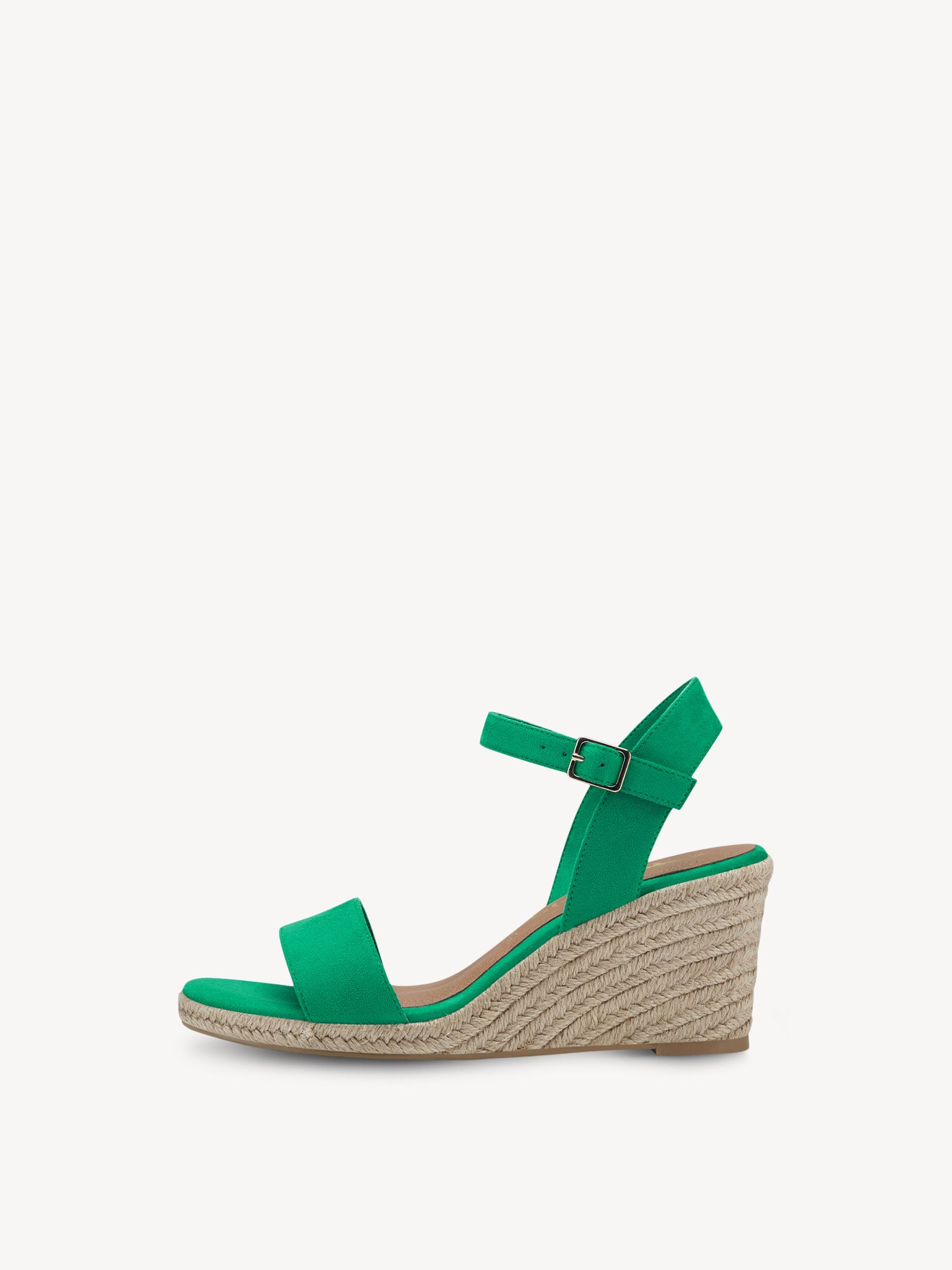 Heeled sandal - green