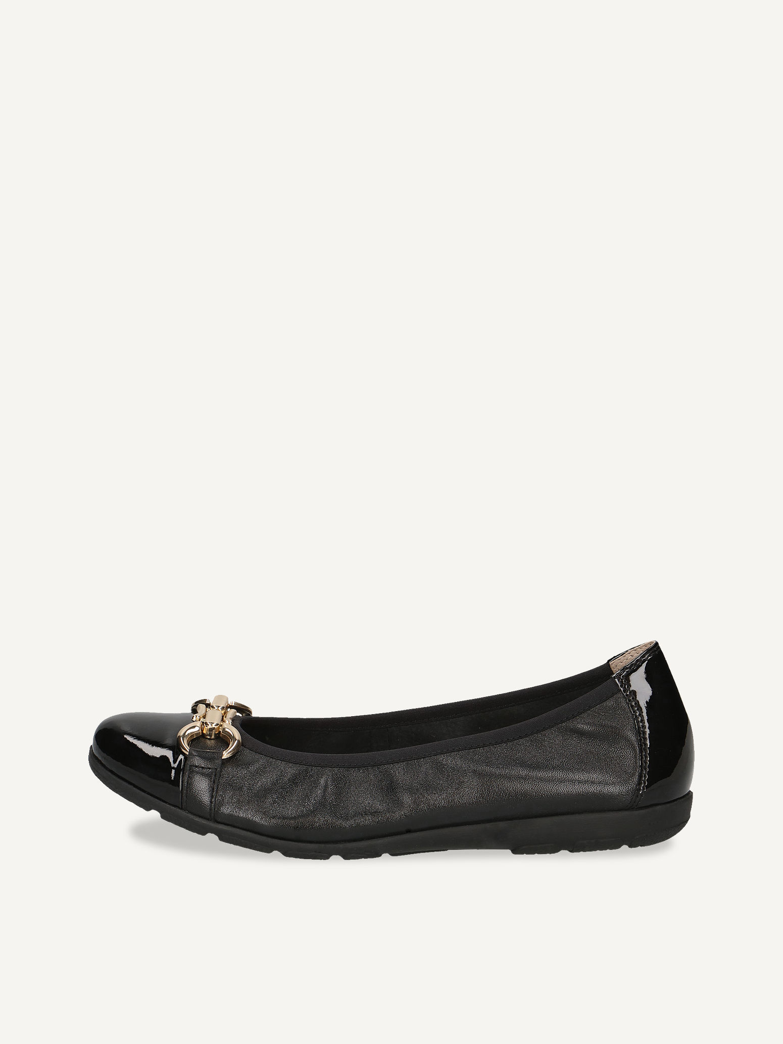 CAPRICE Ballerine noir en Cuir P38 80 €