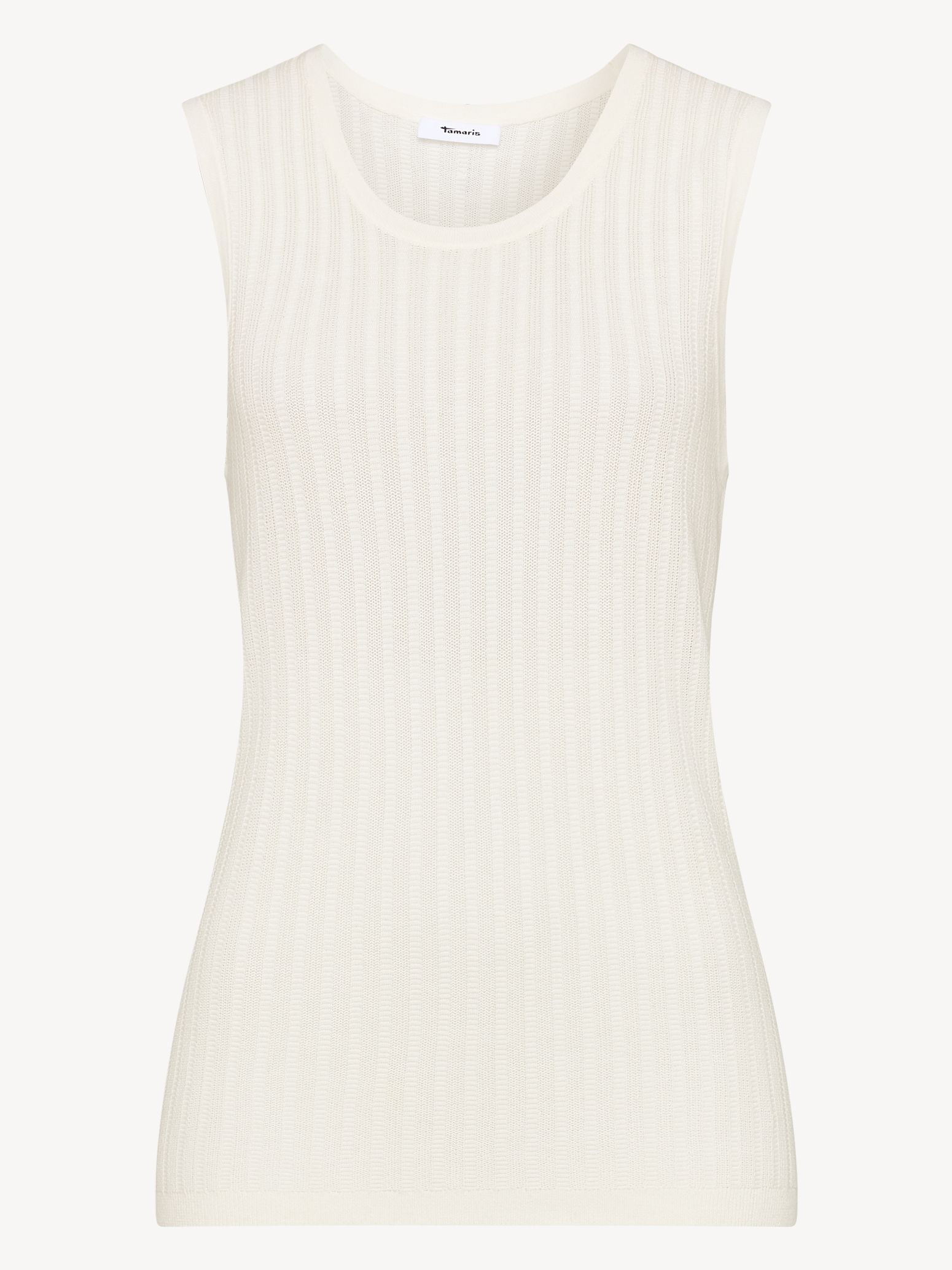 top in maglia bianco - XL
