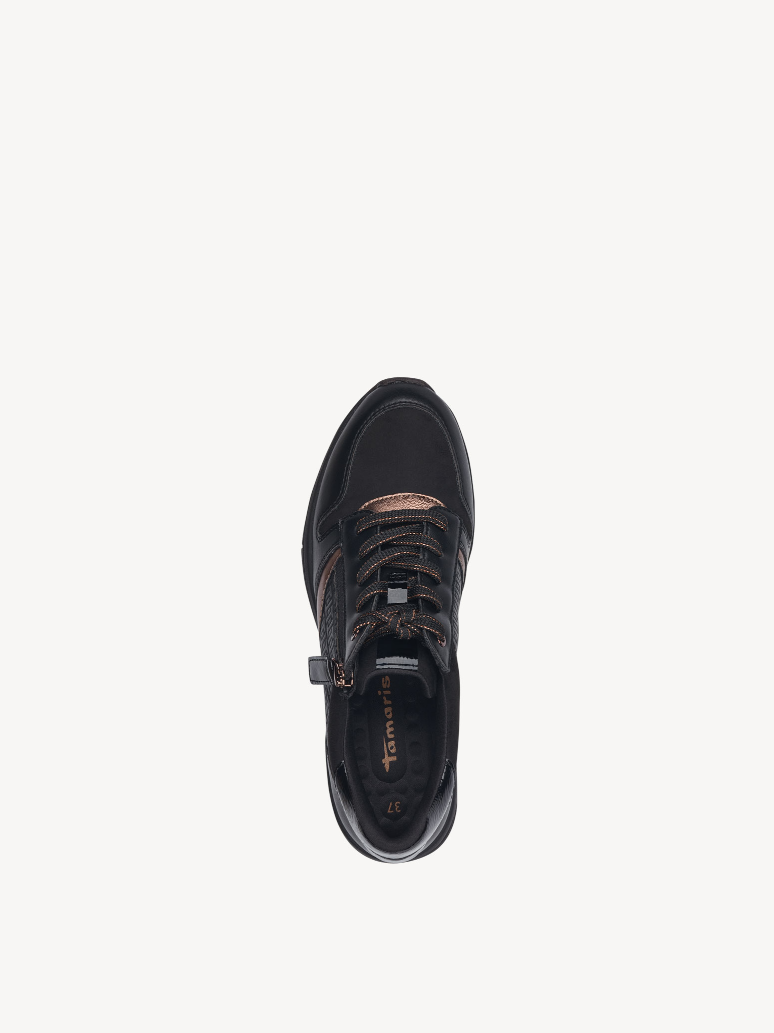 Sneaker - nero, BLACK/COPPER, hi-res