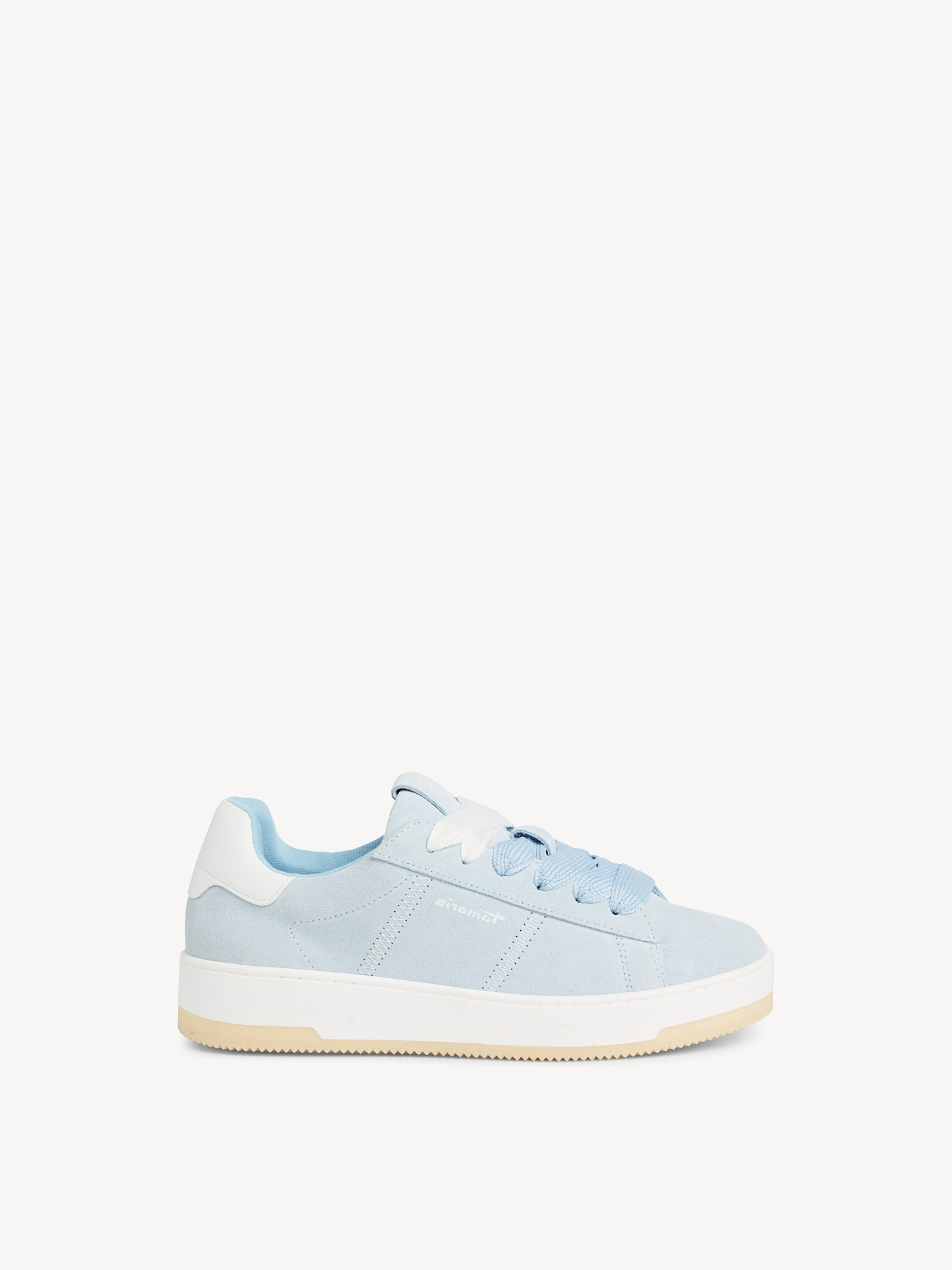 Leather Sneaker - blue