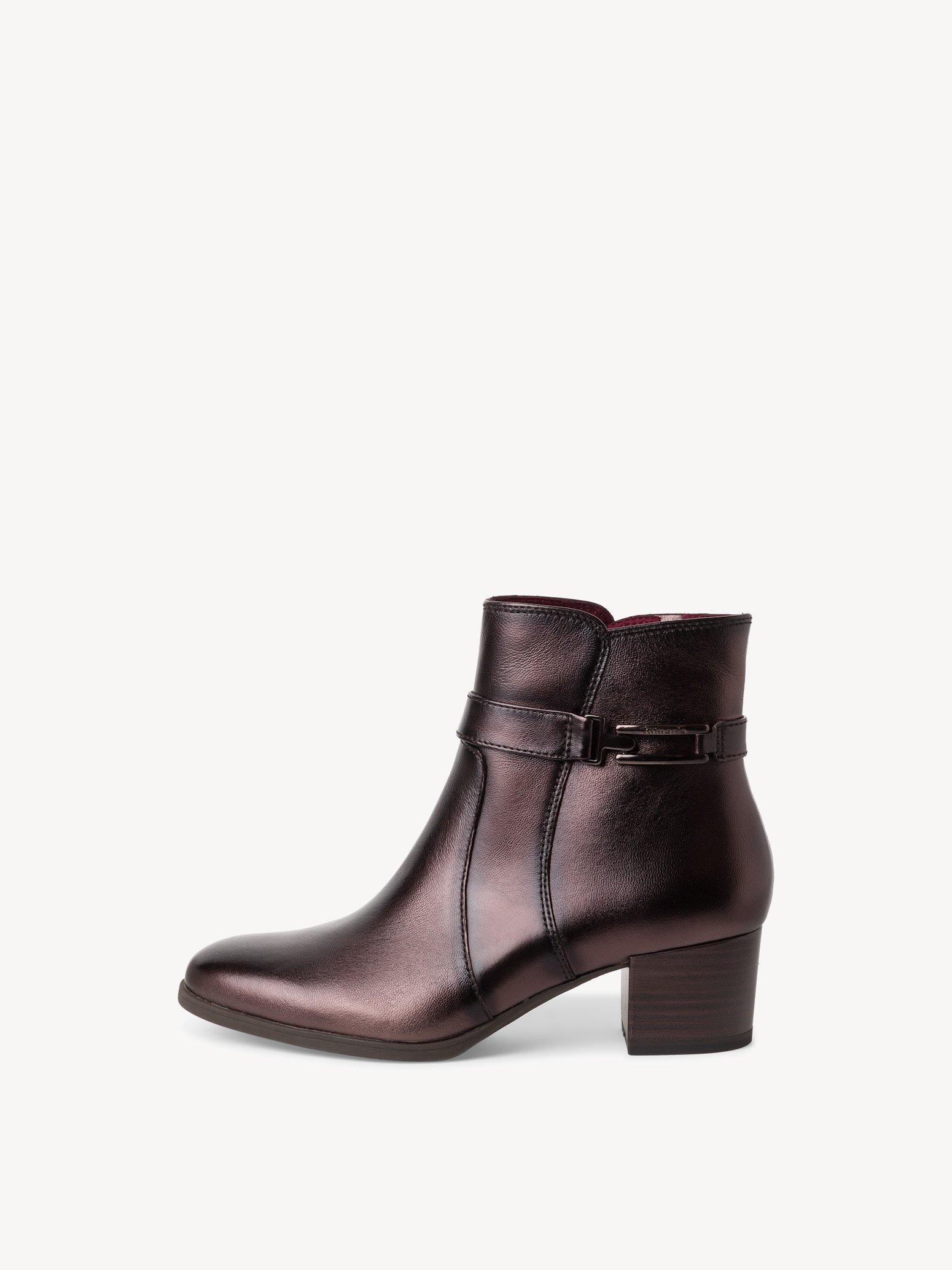 Leather Bootie - brown