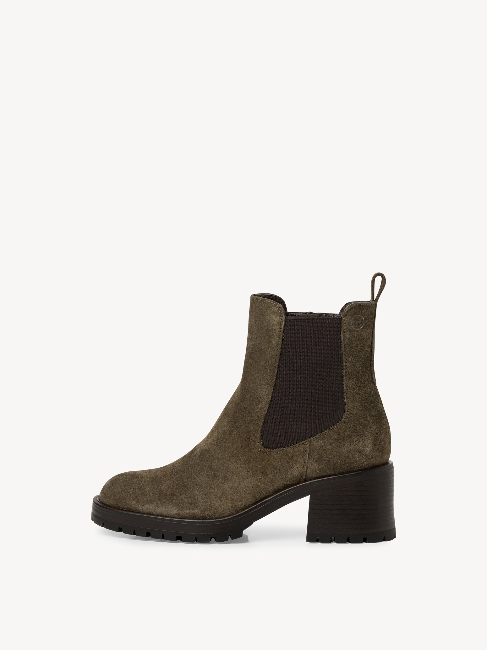 Leather Chelsea boot - green