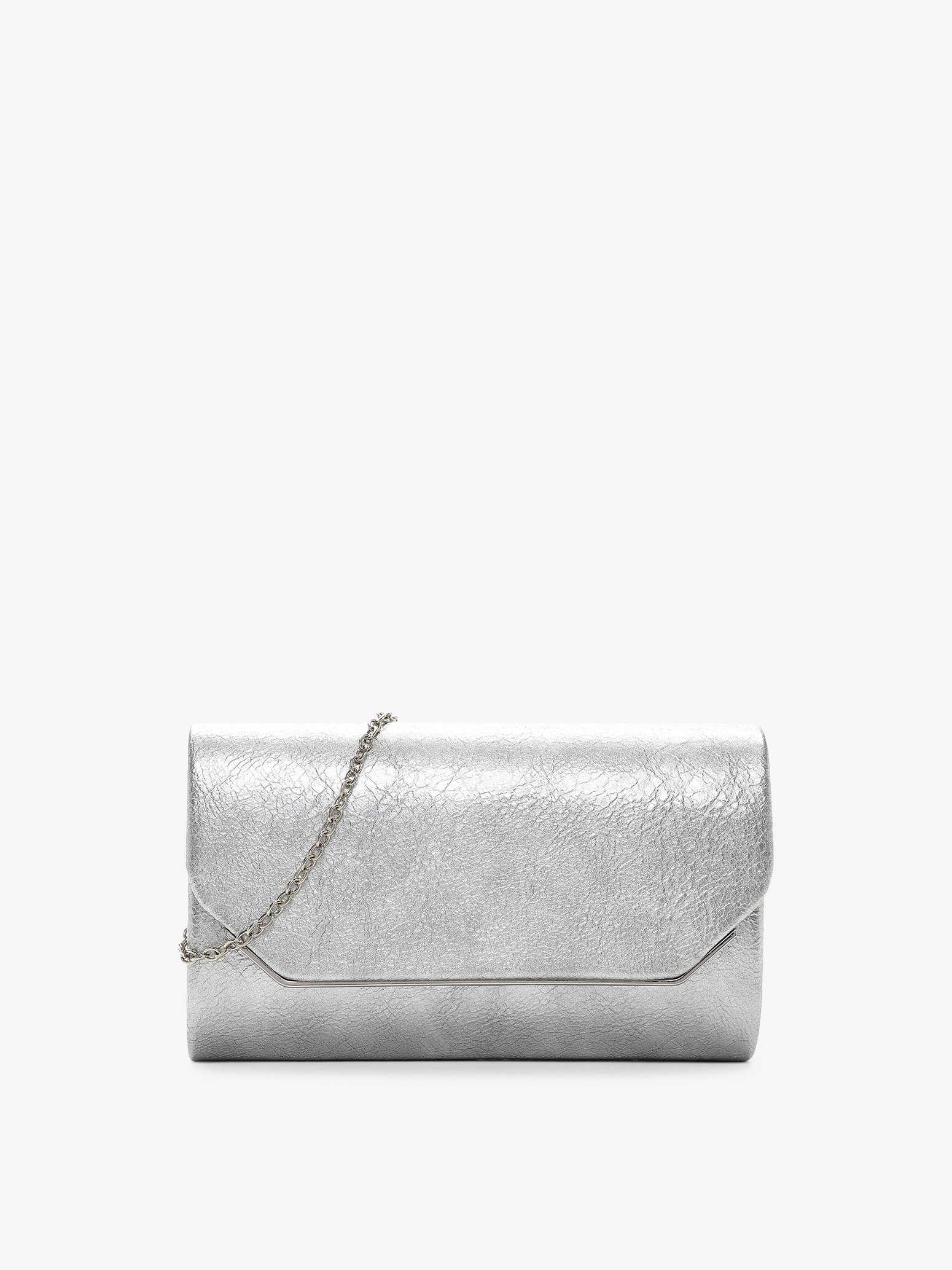 Clutch bag - silver